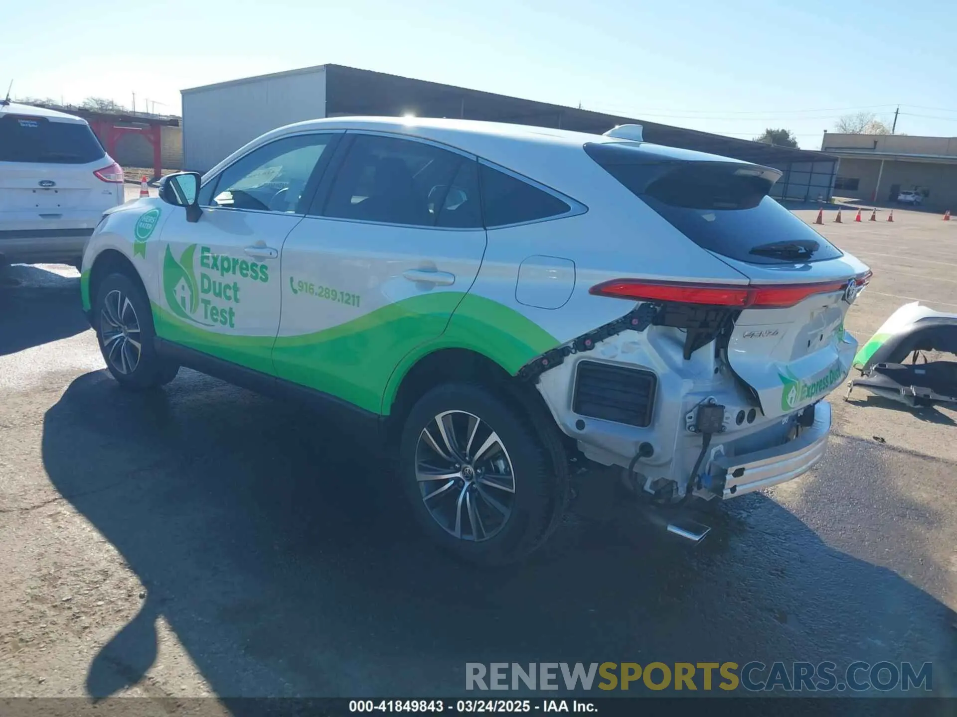 3 Фотография поврежденного автомобиля JTEAAAAH8PJ134055 TOYOTA VENZA 2023