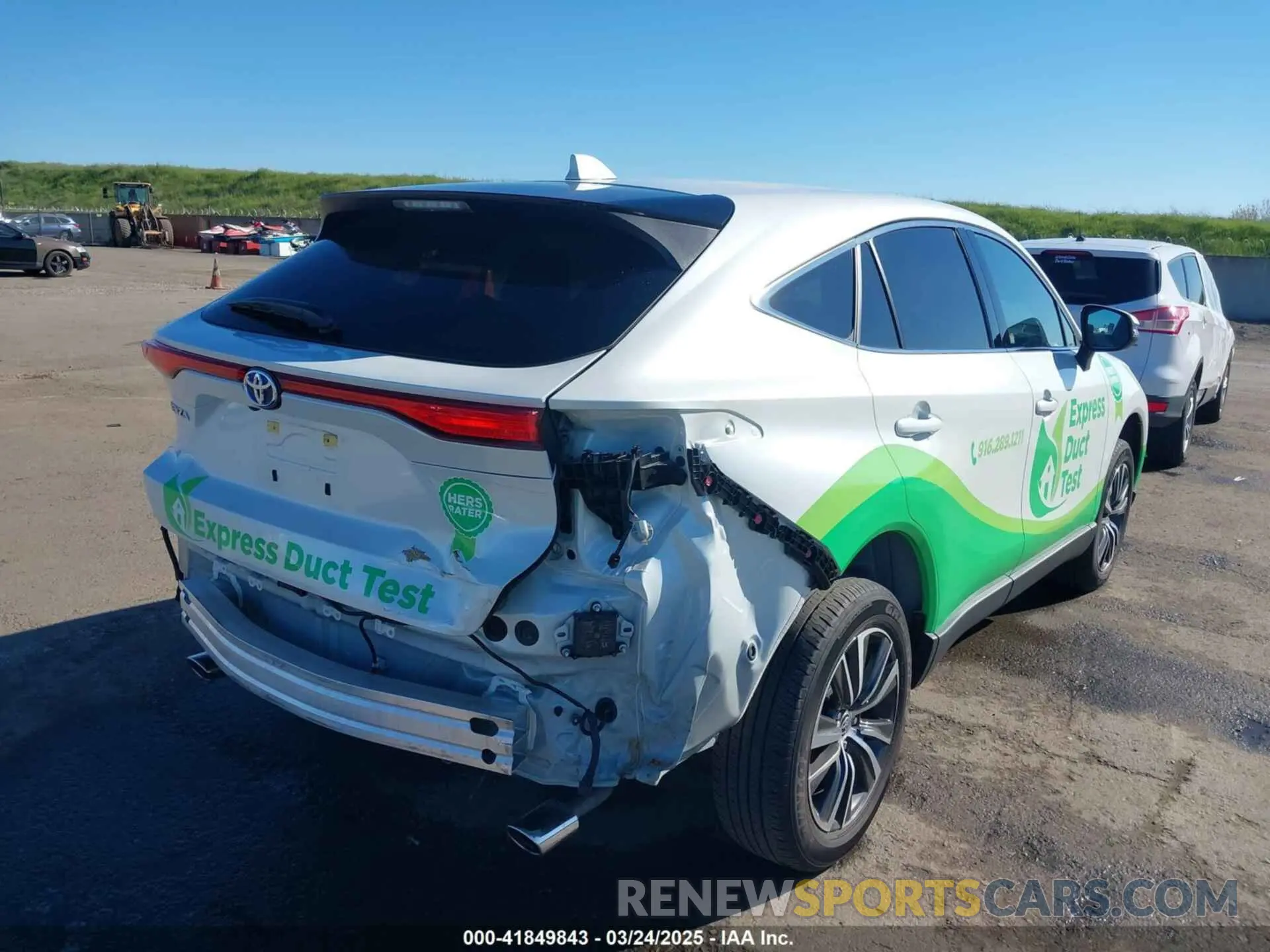 6 Фотография поврежденного автомобиля JTEAAAAH8PJ134055 TOYOTA VENZA 2023