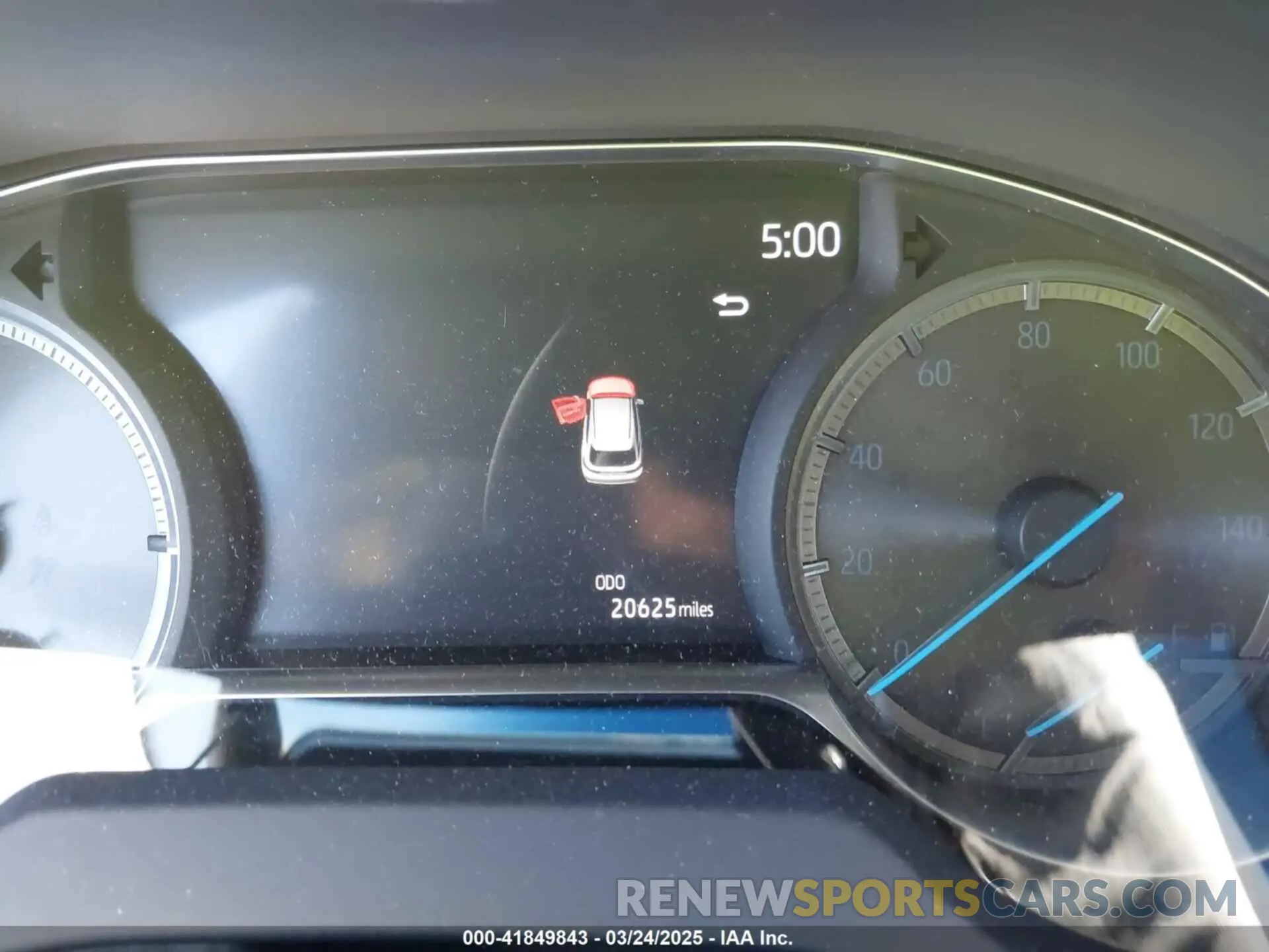7 Фотография поврежденного автомобиля JTEAAAAH8PJ134055 TOYOTA VENZA 2023