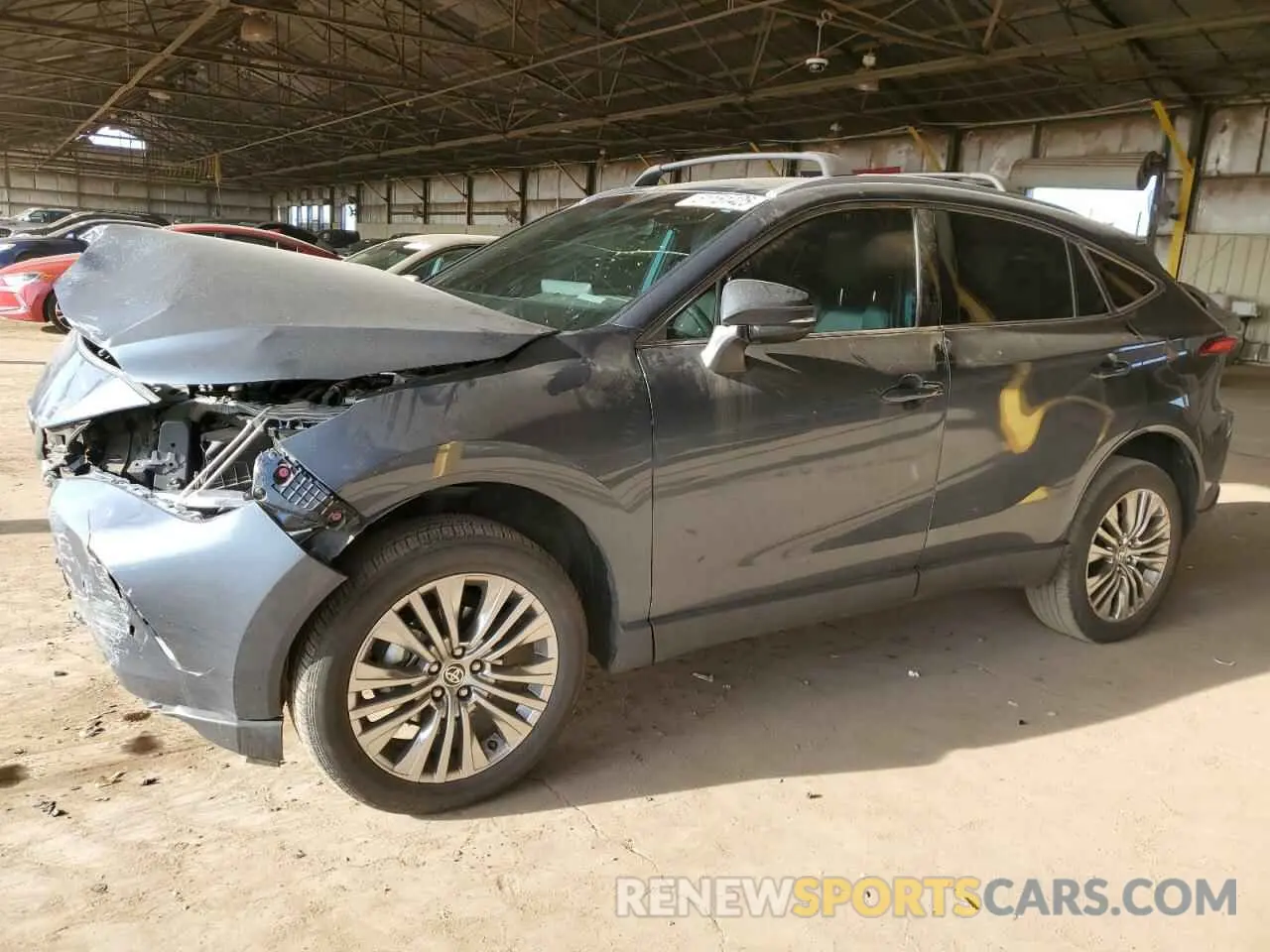 1 Photograph of a damaged car JTEAAAAH8PJ136324 TOYOTA VENZA 2023