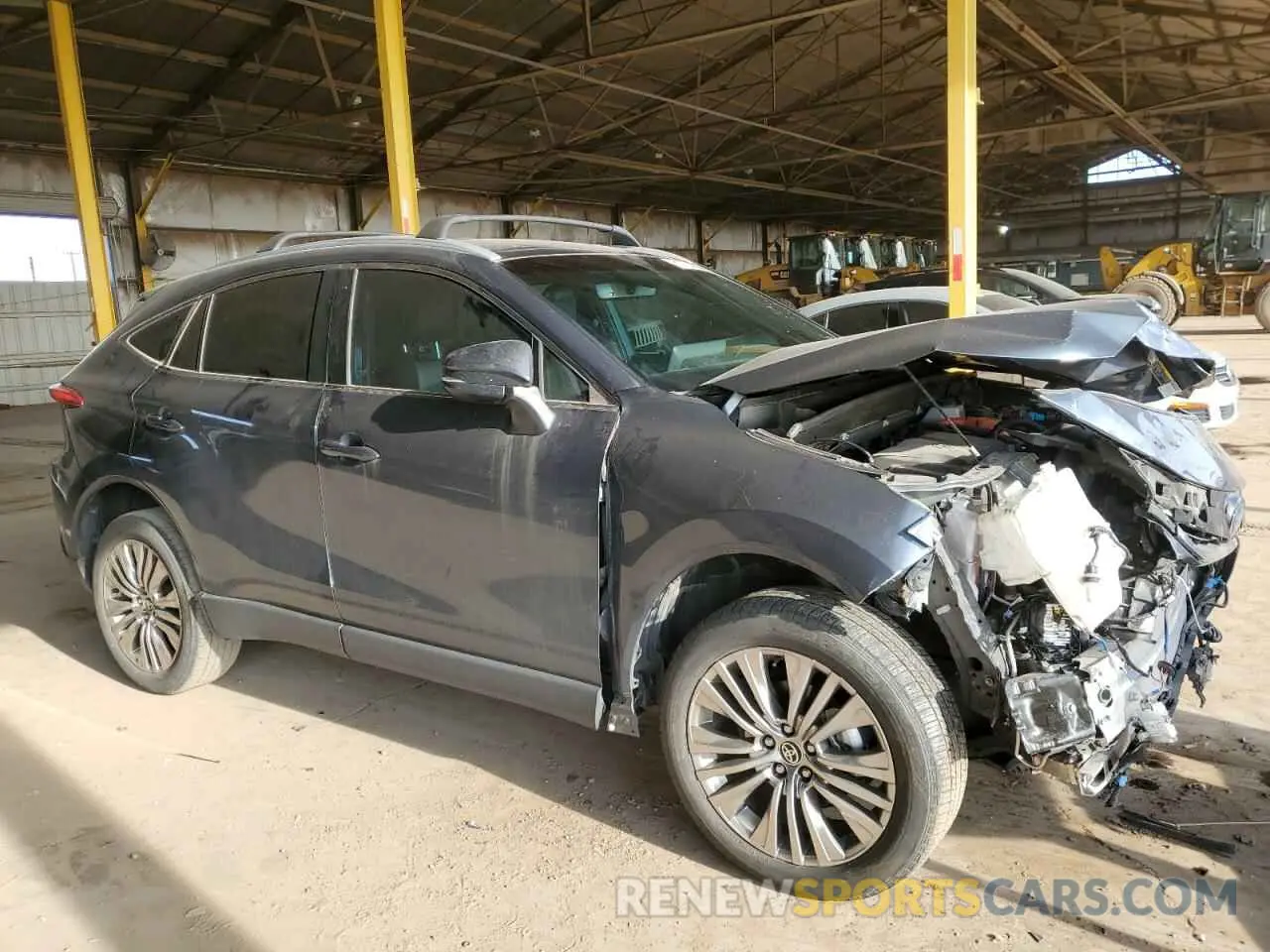 4 Photograph of a damaged car JTEAAAAH8PJ136324 TOYOTA VENZA 2023