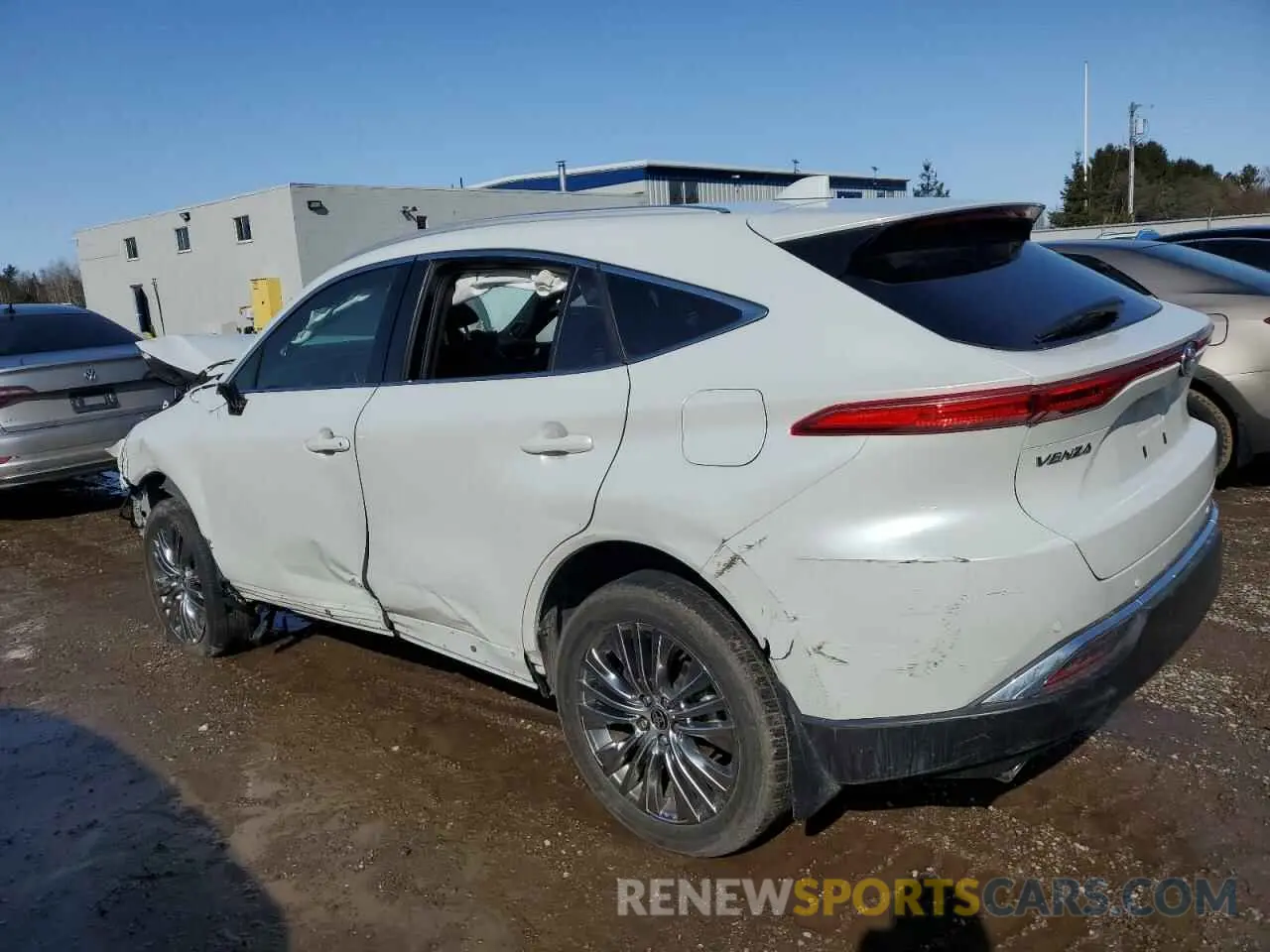2 Photograph of a damaged car JTEAAAAH8PJ141152 TOYOTA VENZA 2023