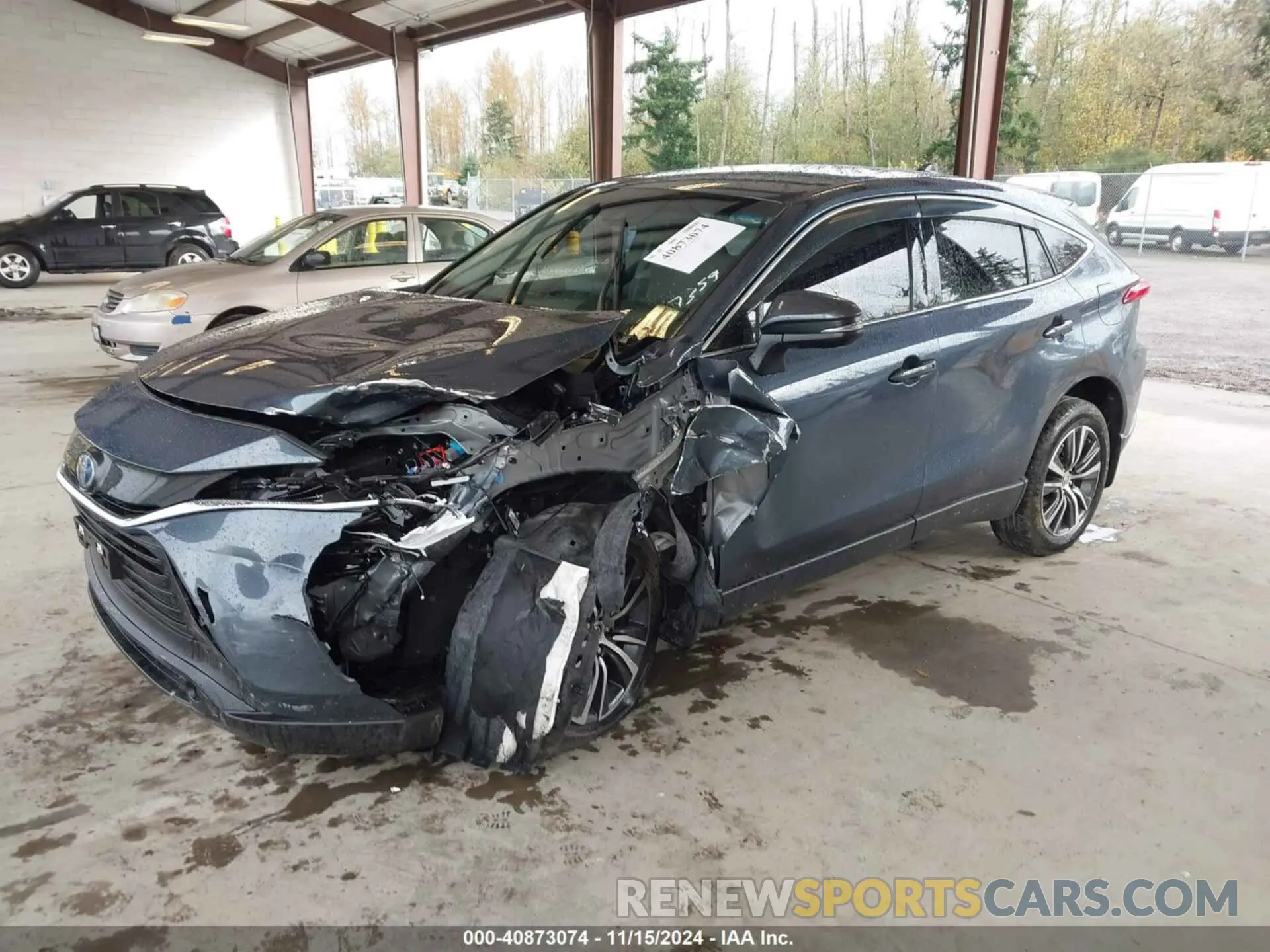 2 Photograph of a damaged car JTEAAAAHXPJ137359 TOYOTA VENZA 2023