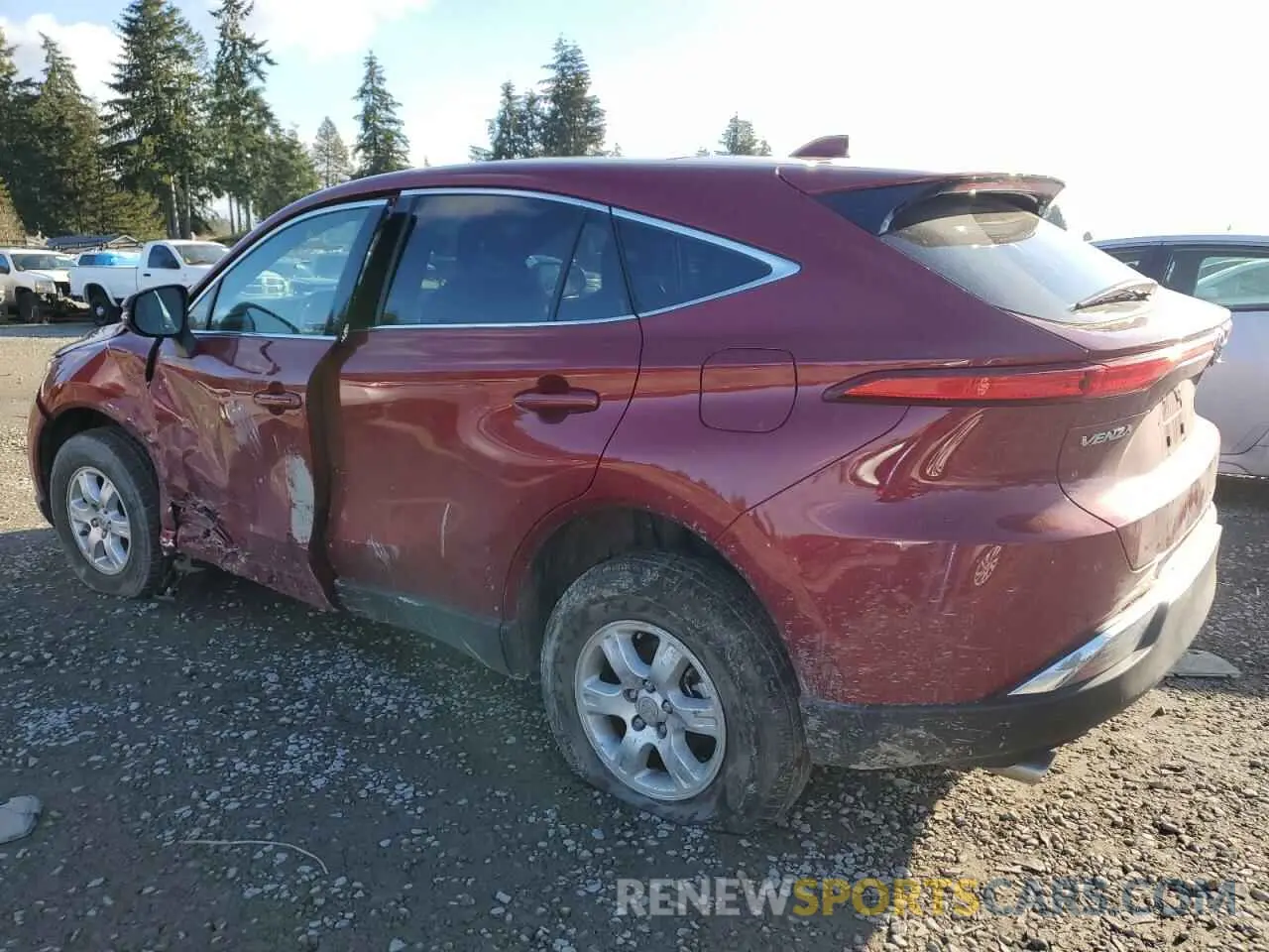 2 Photograph of a damaged car JTEAAAAHXPJ139967 TOYOTA VENZA 2023