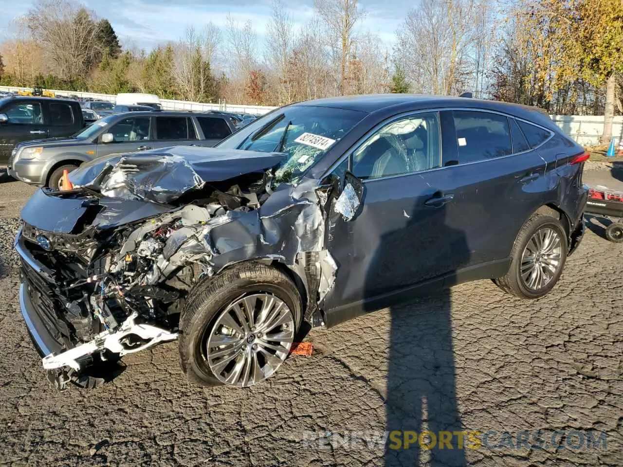 1 Photograph of a damaged car JTEAAAAH3RJ164471 TOYOTA VENZA 2024