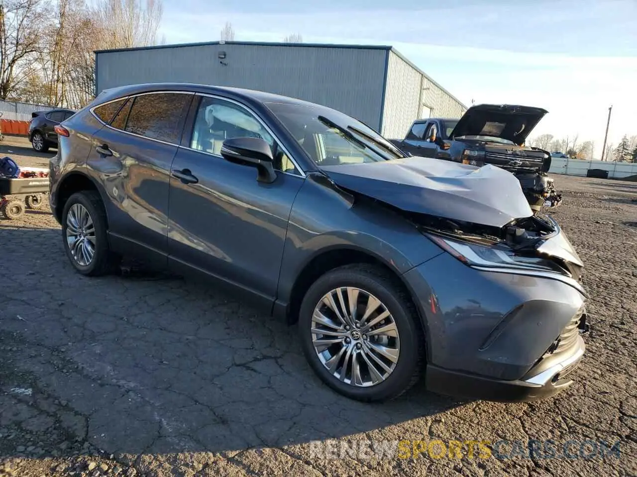 4 Photograph of a damaged car JTEAAAAH3RJ164471 TOYOTA VENZA 2024