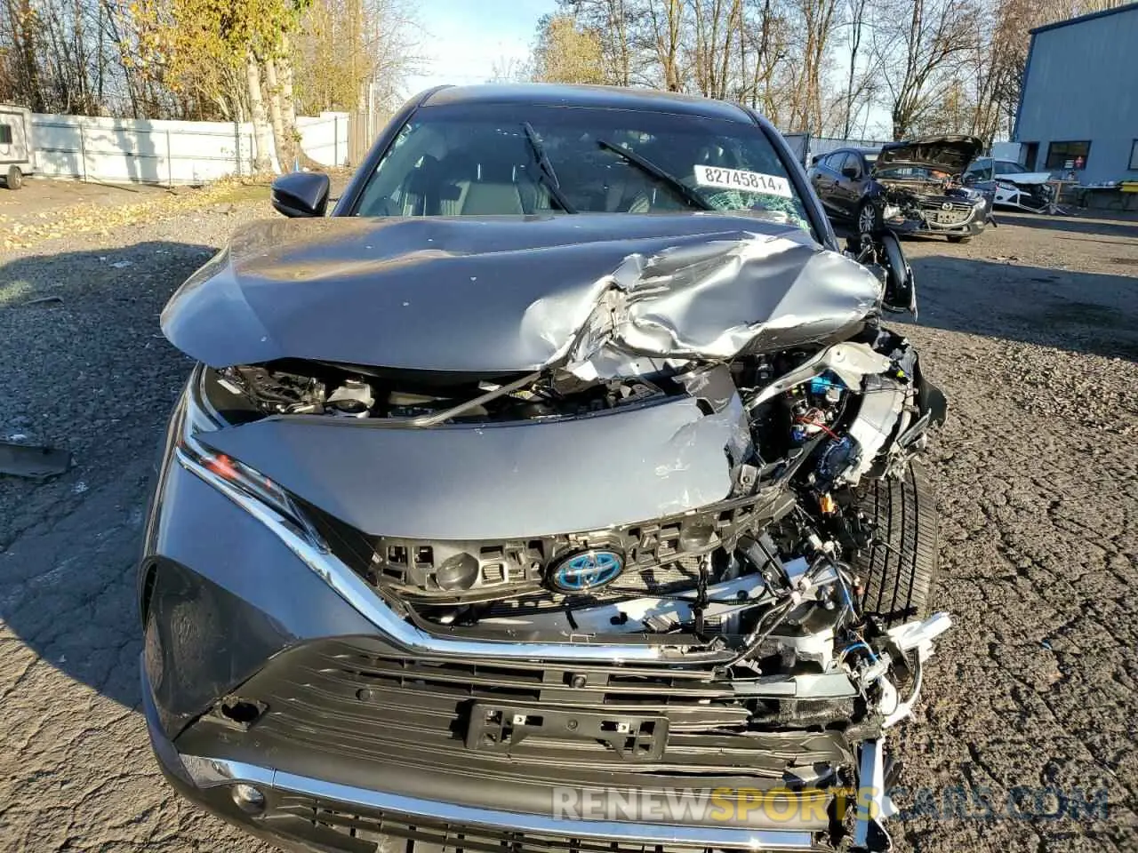 5 Photograph of a damaged car JTEAAAAH3RJ164471 TOYOTA VENZA 2024