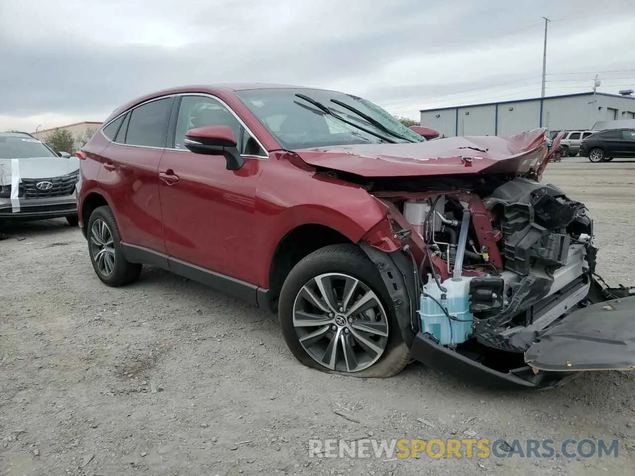 4 Photograph of a damaged car JTEAAAAH5RJ185998 TOYOTA VENZA 2024