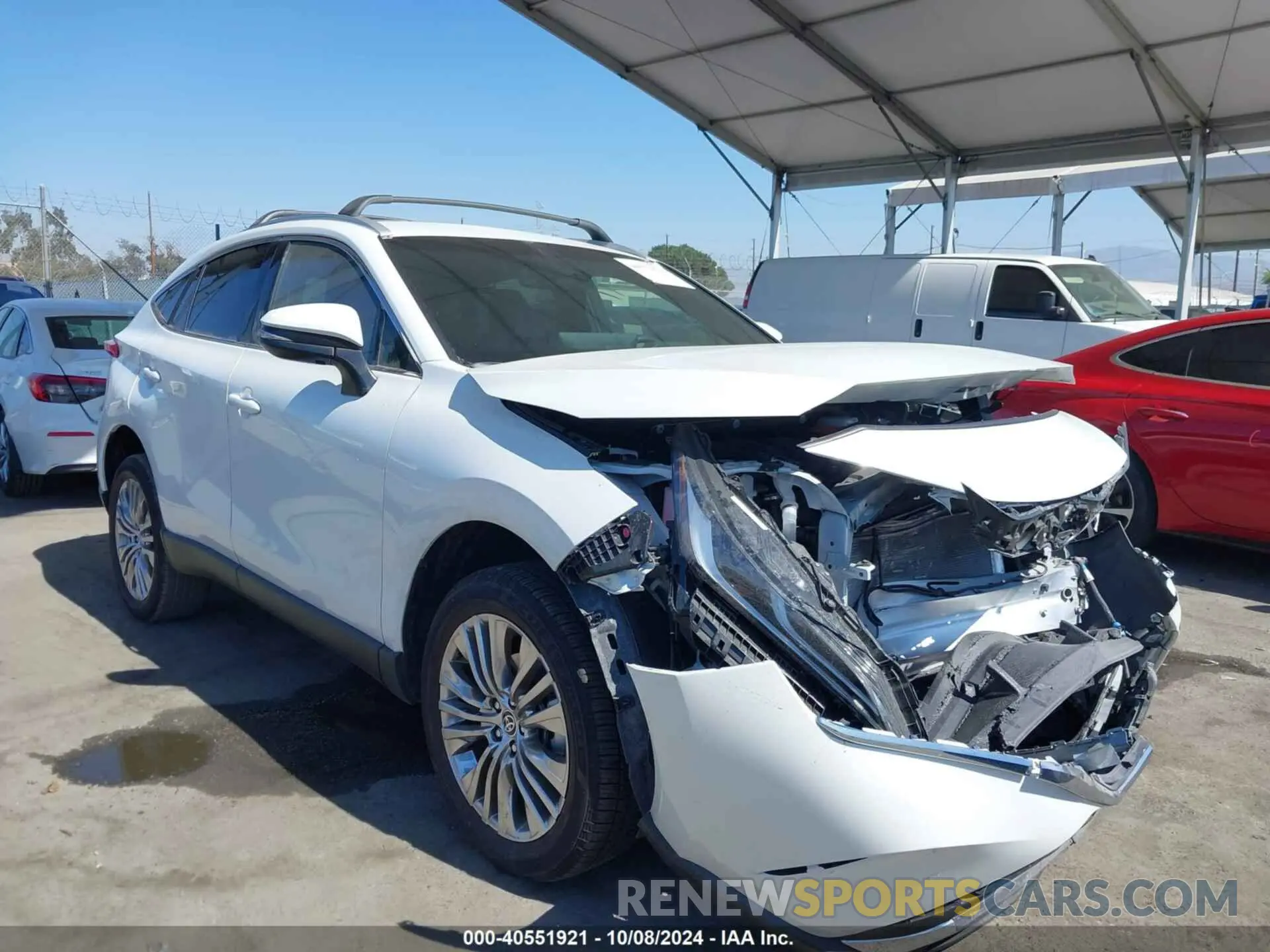 1 Photograph of a damaged car JTEAAAAH5RJ186505 TOYOTA VENZA 2024