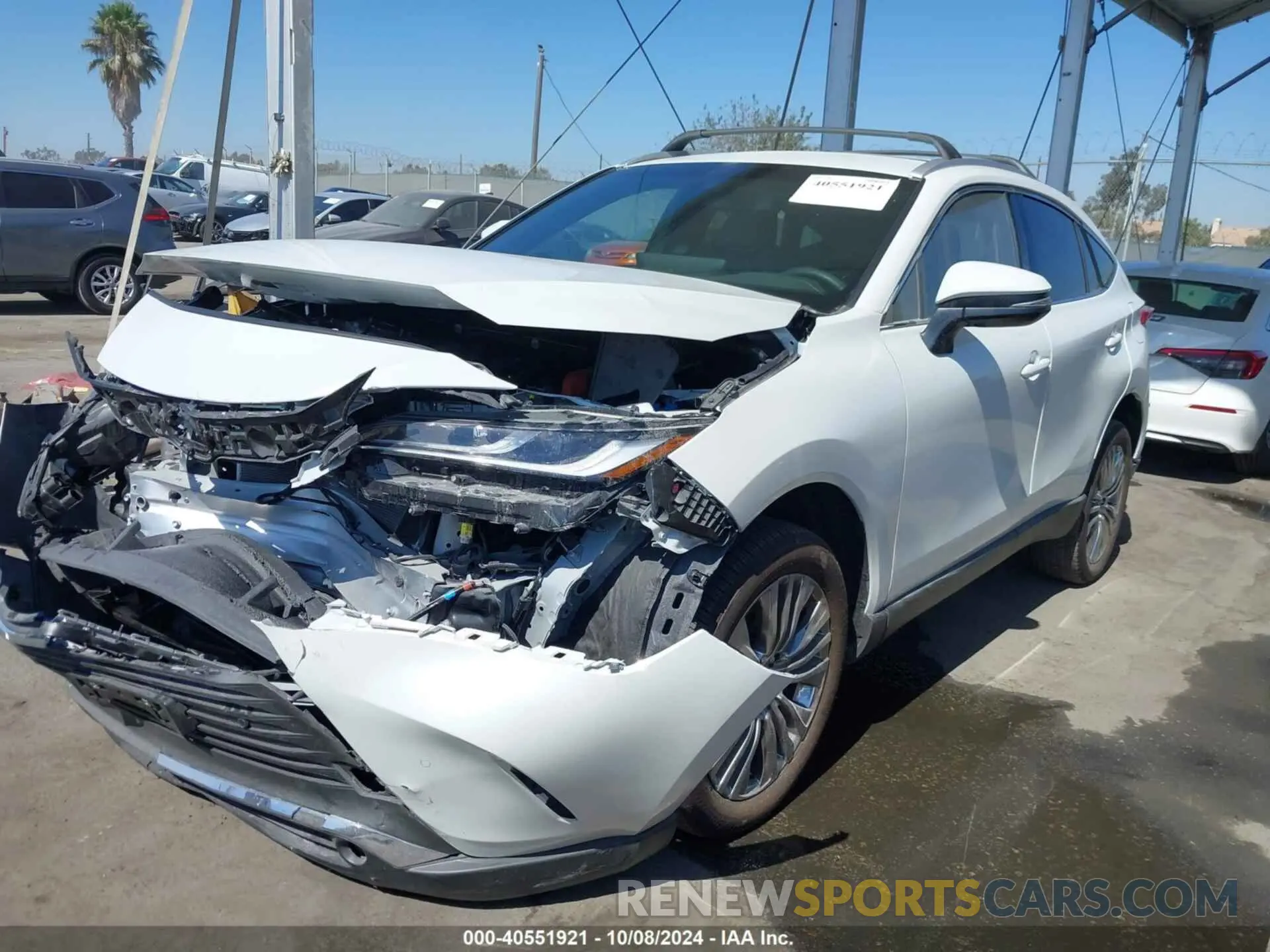2 Photograph of a damaged car JTEAAAAH5RJ186505 TOYOTA VENZA 2024