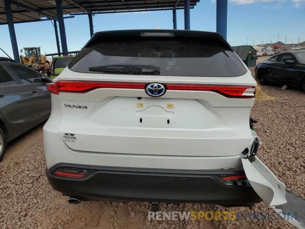 6 Фотография поврежденного автомобиля JTEAAAAH6RJ190630 TOYOTA VENZA 2024