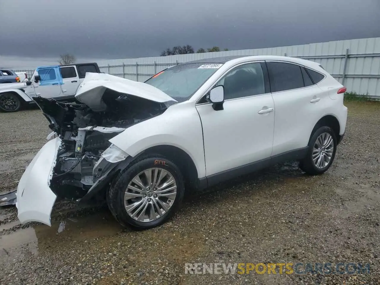 1 Photograph of a damaged car JTEAAAAH8RJ184084 TOYOTA VENZA 2024