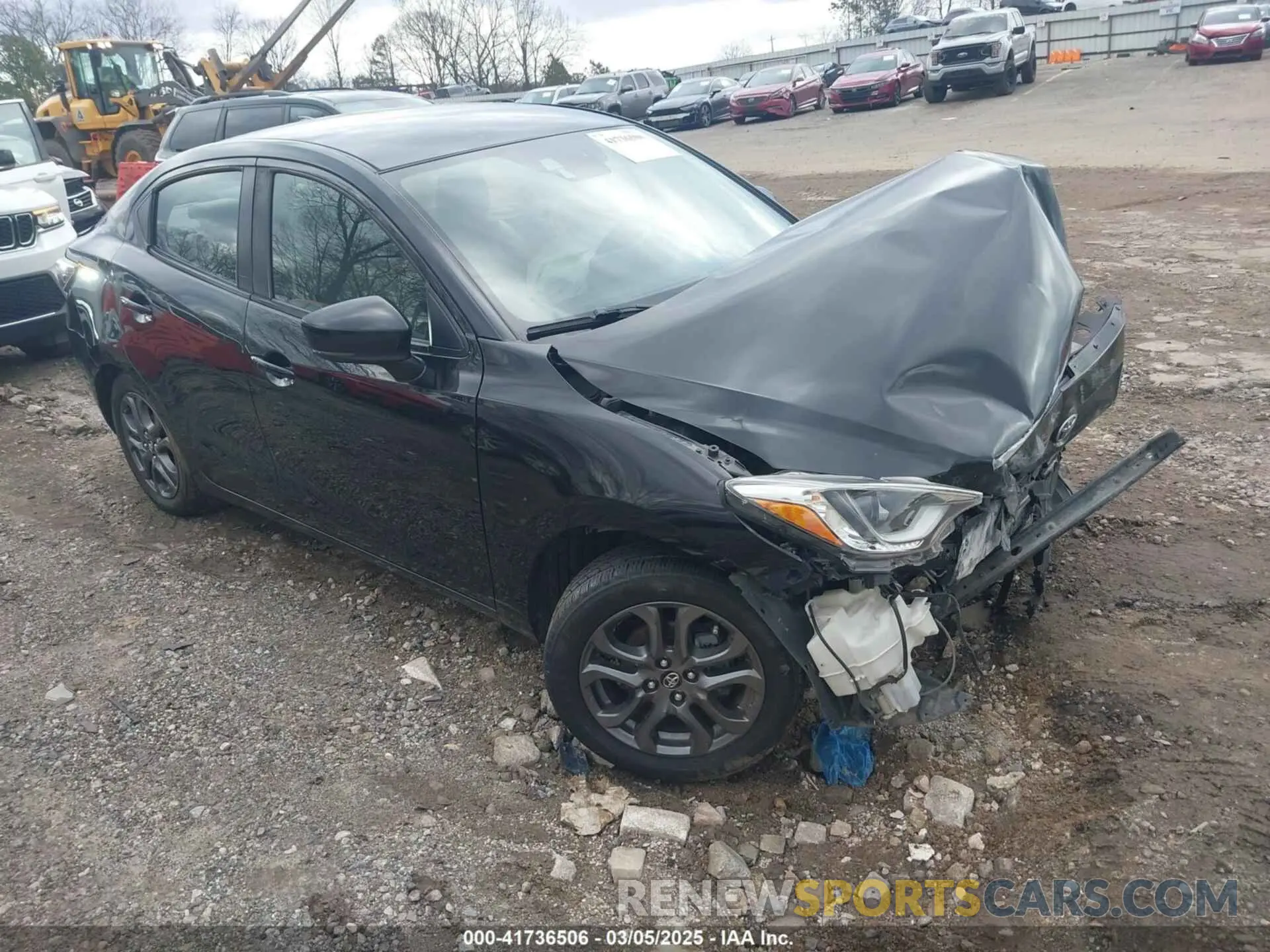 1 Photograph of a damaged car 3MYDLBYV0KY510167 TOYOTA YARIS 2019