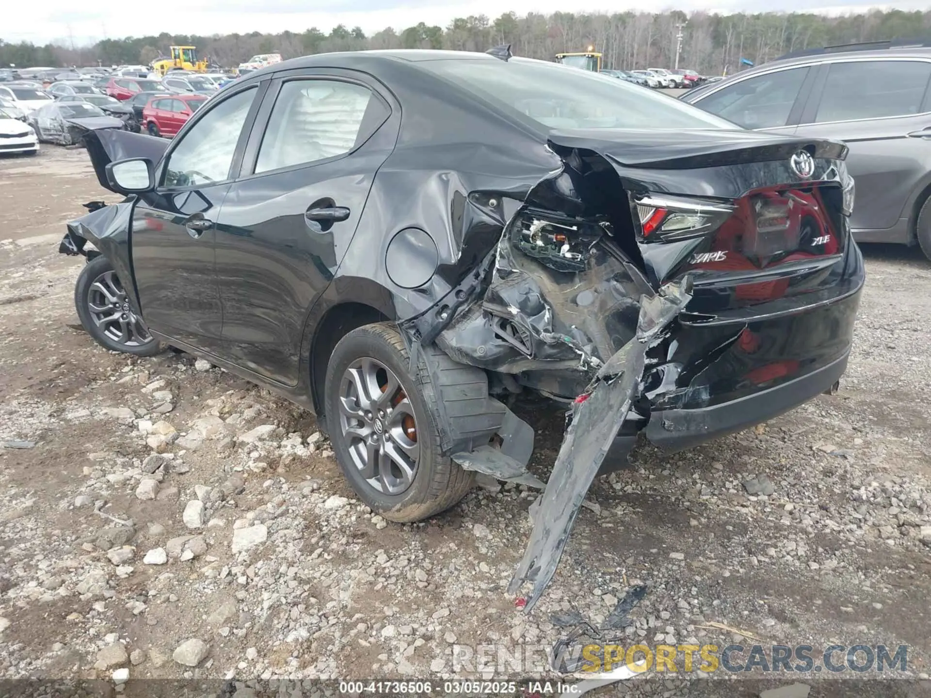 3 Photograph of a damaged car 3MYDLBYV0KY510167 TOYOTA YARIS 2019