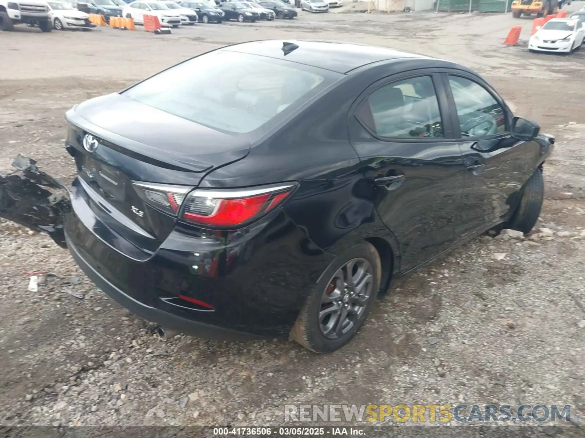 4 Photograph of a damaged car 3MYDLBYV0KY510167 TOYOTA YARIS 2019