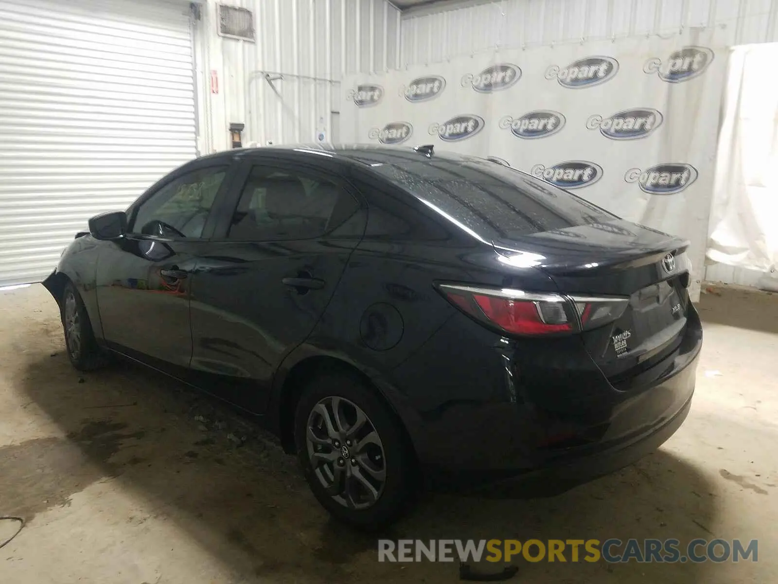 3 Photograph of a damaged car 3MYDLBYV0KY516406 TOYOTA YARIS 2019