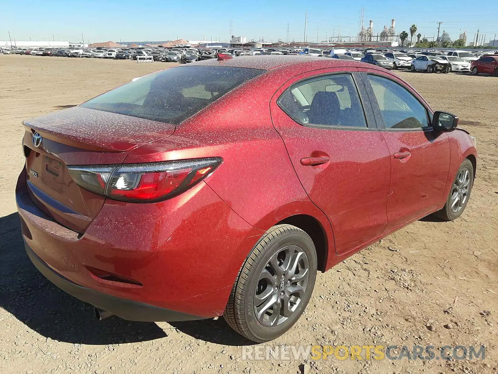 4 Photograph of a damaged car 3MYDLBYV0KY522366 TOYOTA YARIS 2019