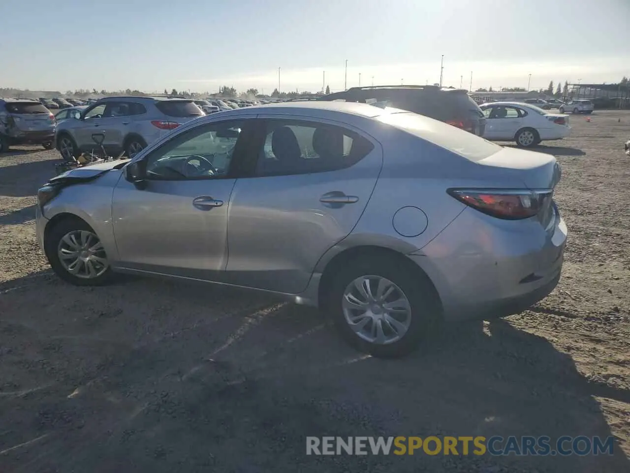 2 Photograph of a damaged car 3MYDLBYV0KY522531 TOYOTA YARIS 2019