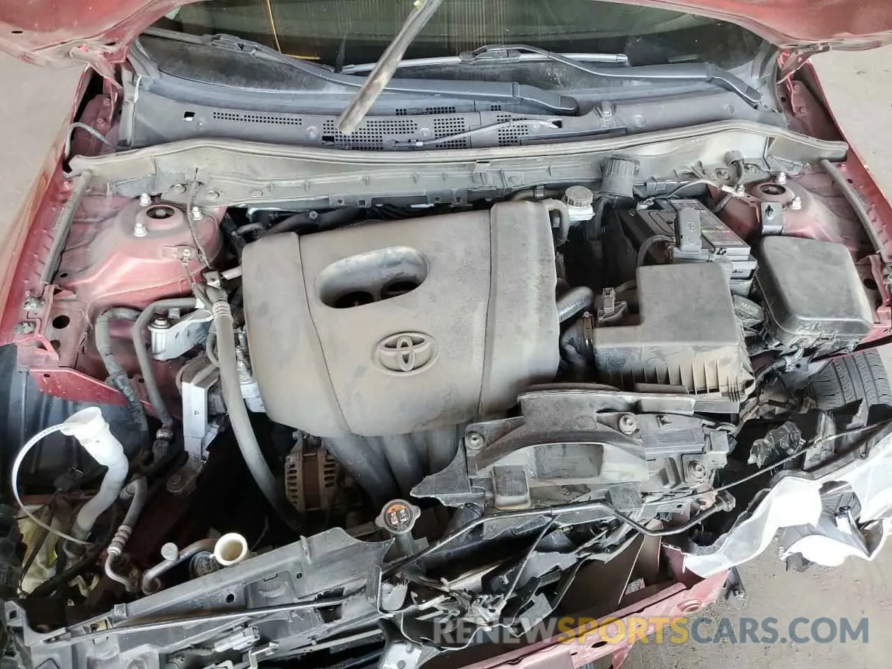 13 Photograph of a damaged car 3MYDLBYV0KY523470 TOYOTA YARIS 2019