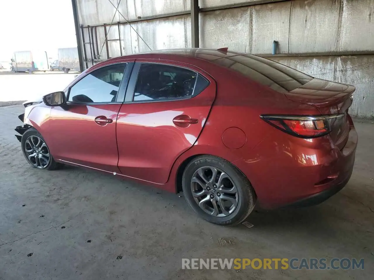 2 Photograph of a damaged car 3MYDLBYV0KY523470 TOYOTA YARIS 2019