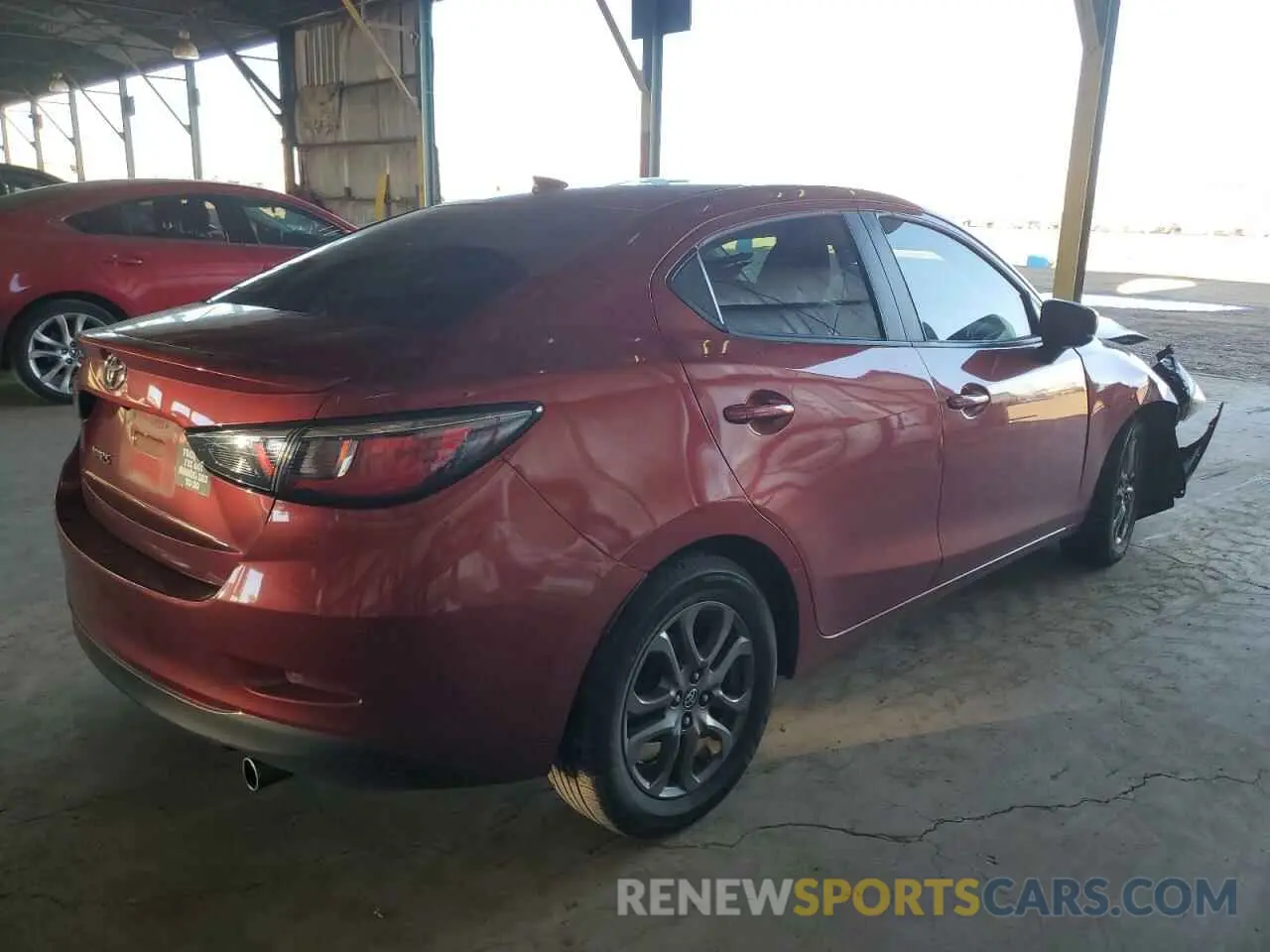 3 Photograph of a damaged car 3MYDLBYV0KY523470 TOYOTA YARIS 2019