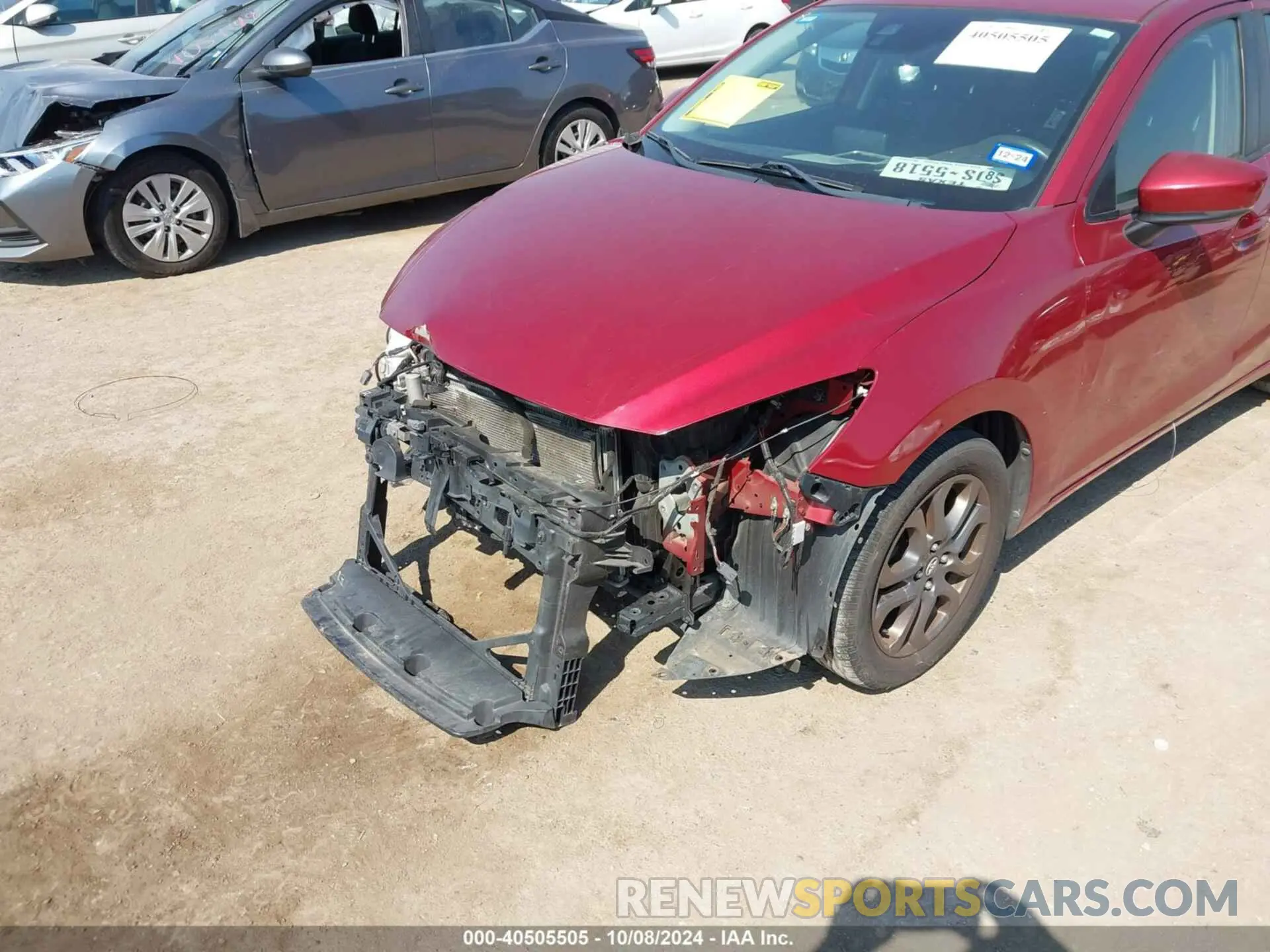 6 Photograph of a damaged car 3MYDLBYV0KY525073 TOYOTA YARIS 2019