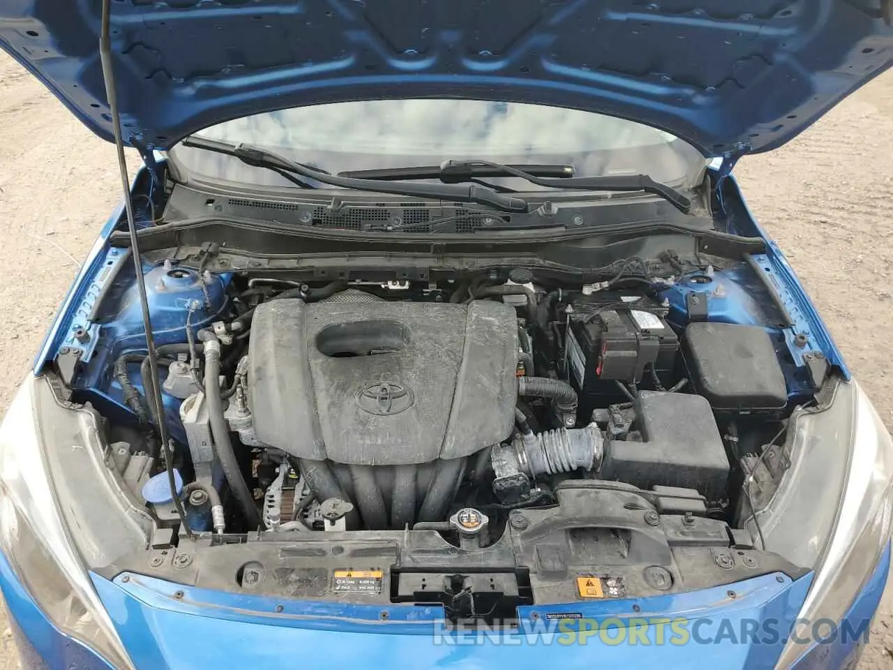 11 Photograph of a damaged car 3MYDLBYV1KY505298 TOYOTA YARIS 2019