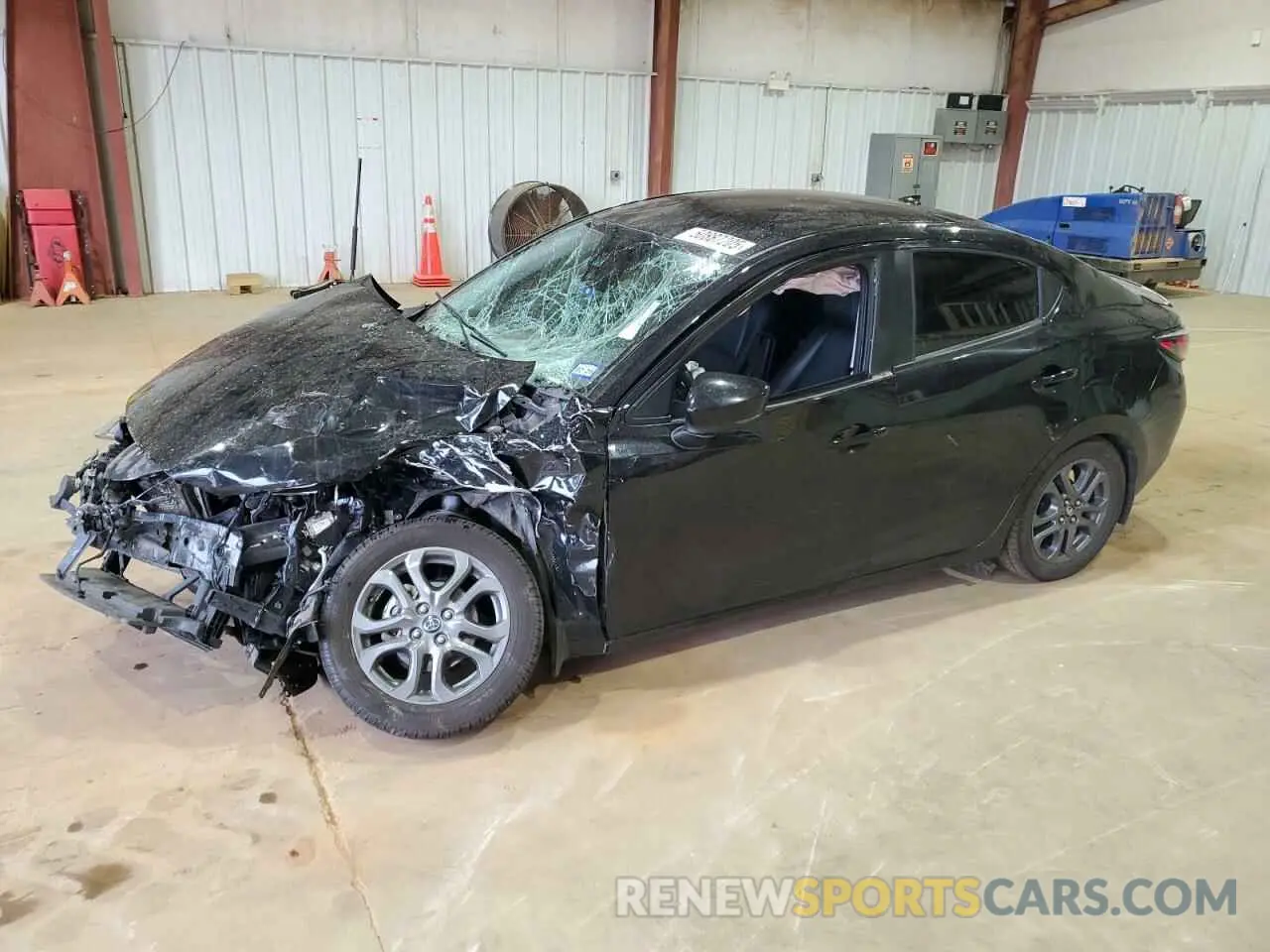 1 Photograph of a damaged car 3MYDLBYV1KY514244 TOYOTA YARIS 2019