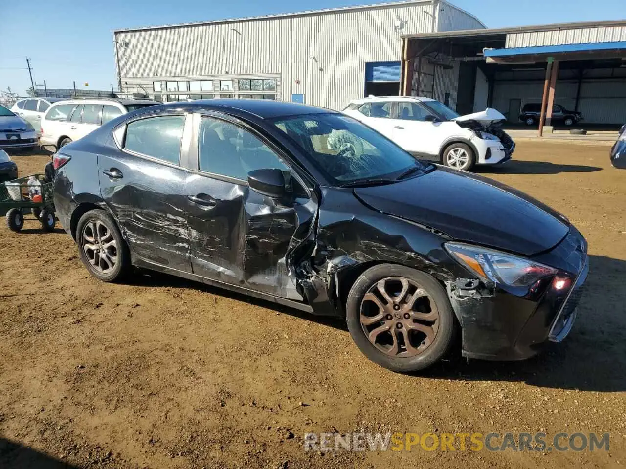 4 Photograph of a damaged car 3MYDLBYV1KY518357 TOYOTA YARIS 2019