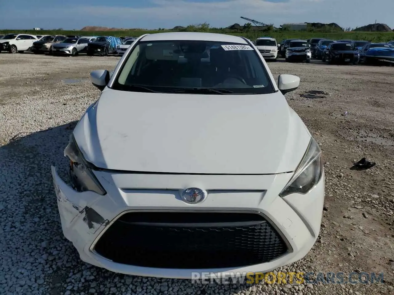 5 Photograph of a damaged car 3MYDLBYV1KY519718 TOYOTA YARIS 2019
