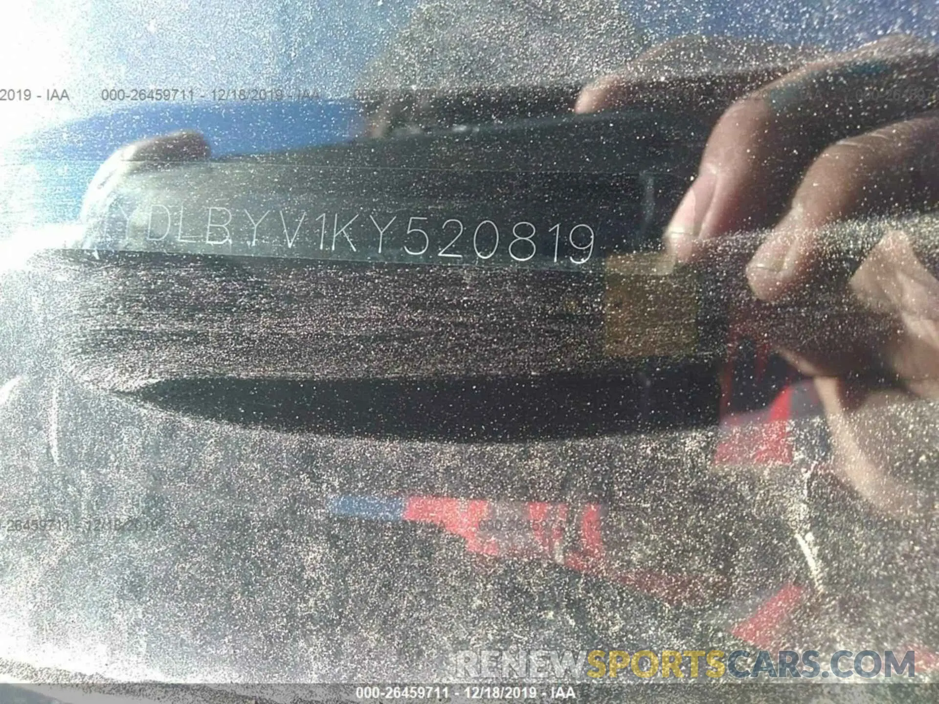 9 Photograph of a damaged car 3MYDLBYV1KY520819 TOYOTA YARIS 2019