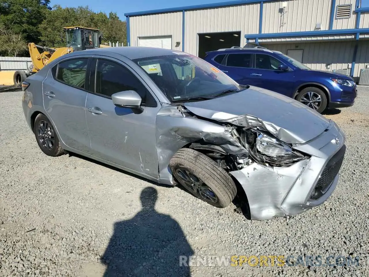 4 Photograph of a damaged car 3MYDLBYV1KY523445 TOYOTA YARIS 2019