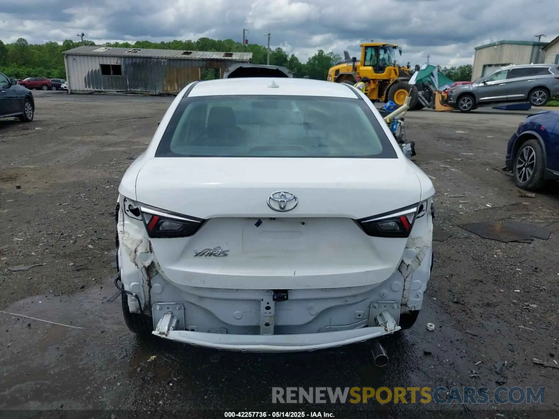 6 Photograph of a damaged car 3MYDLBYV1KY524689 TOYOTA YARIS 2019