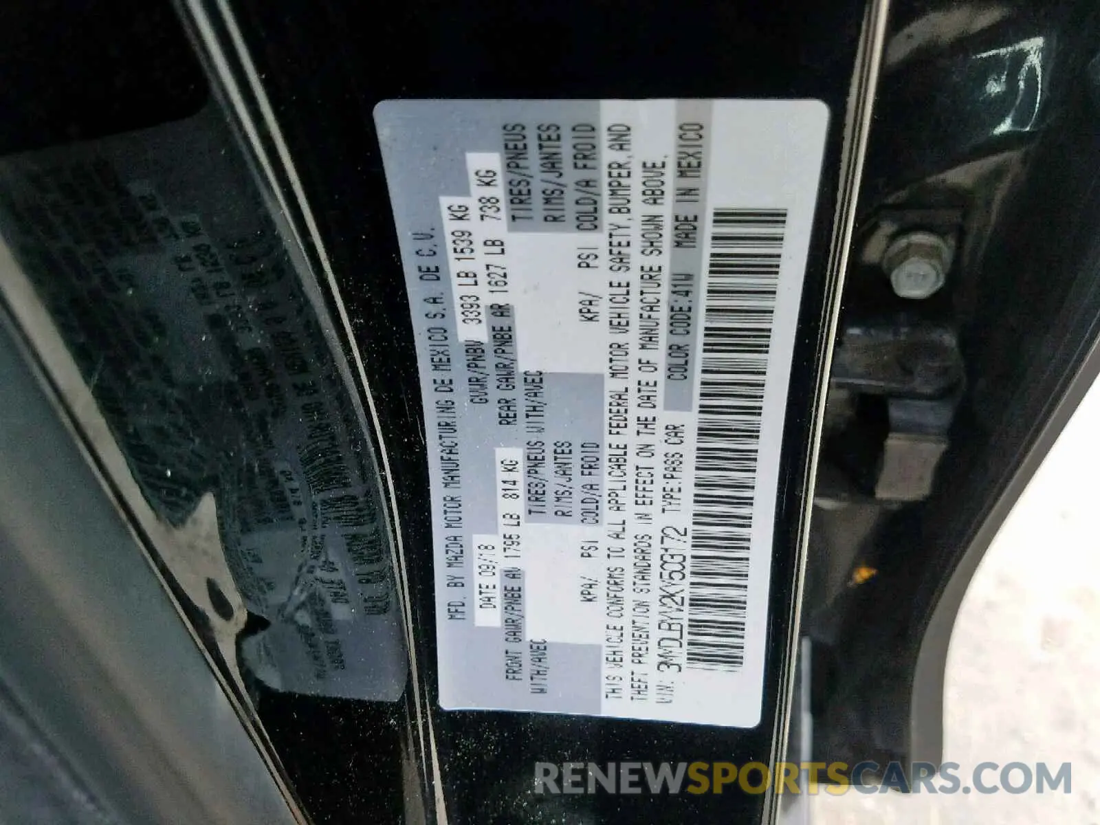 10 Photograph of a damaged car 3MYDLBYV2KY503172 TOYOTA YARIS 2019