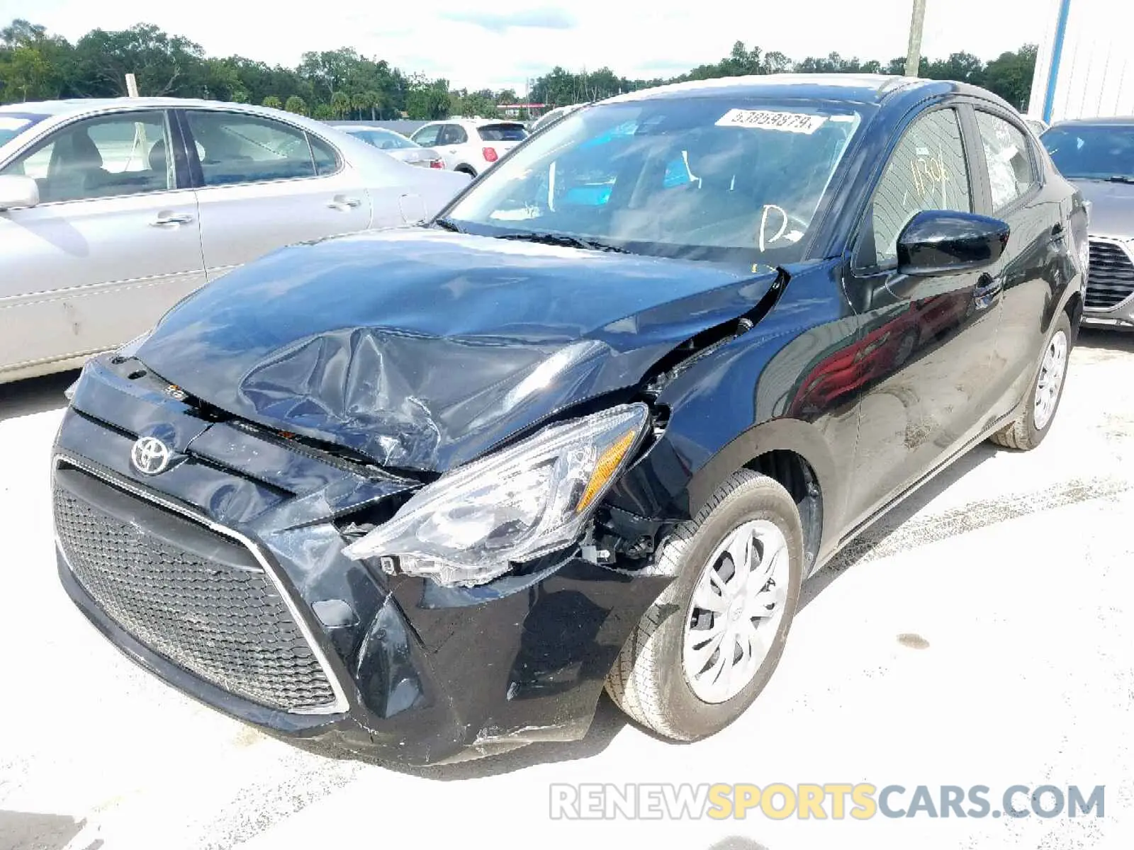 2 Photograph of a damaged car 3MYDLBYV2KY503172 TOYOTA YARIS 2019
