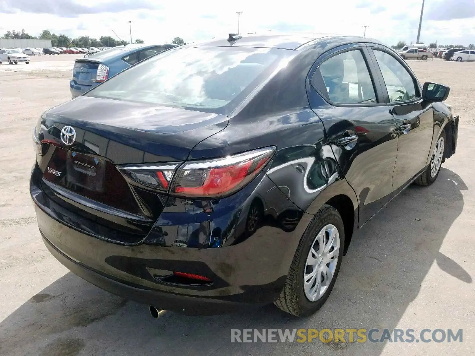 4 Photograph of a damaged car 3MYDLBYV2KY503172 TOYOTA YARIS 2019