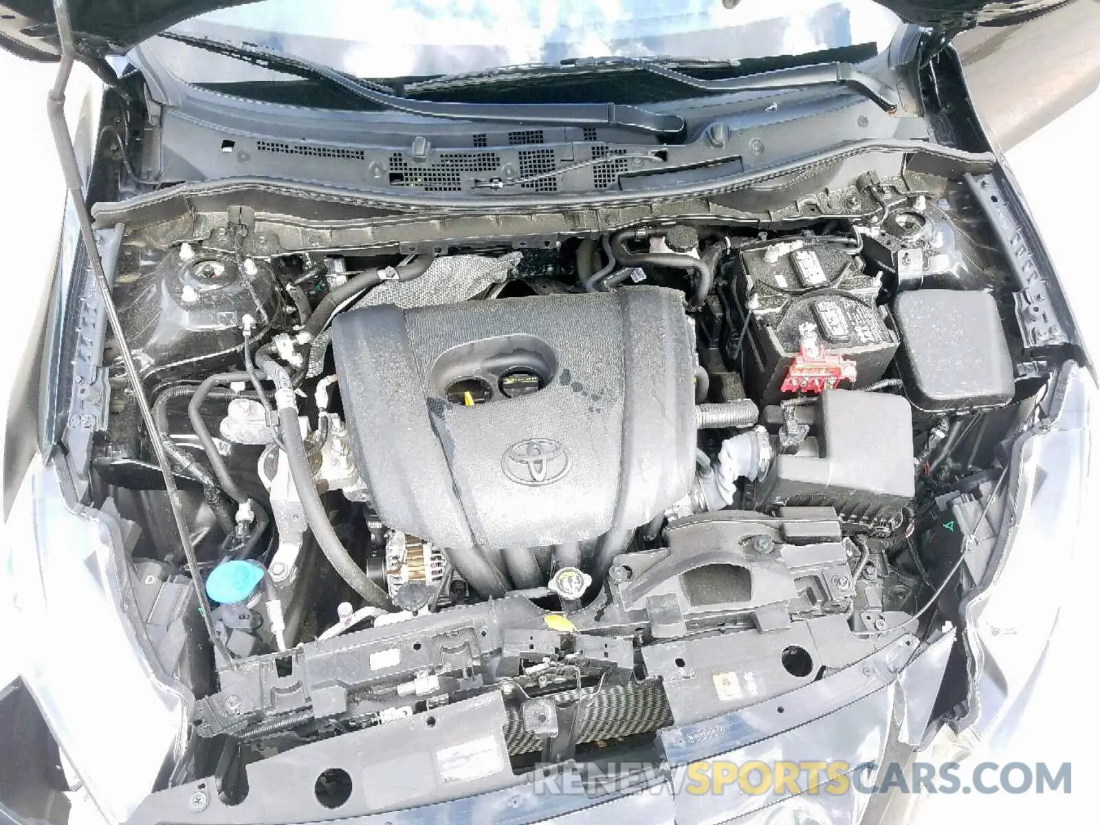 7 Photograph of a damaged car 3MYDLBYV2KY503172 TOYOTA YARIS 2019