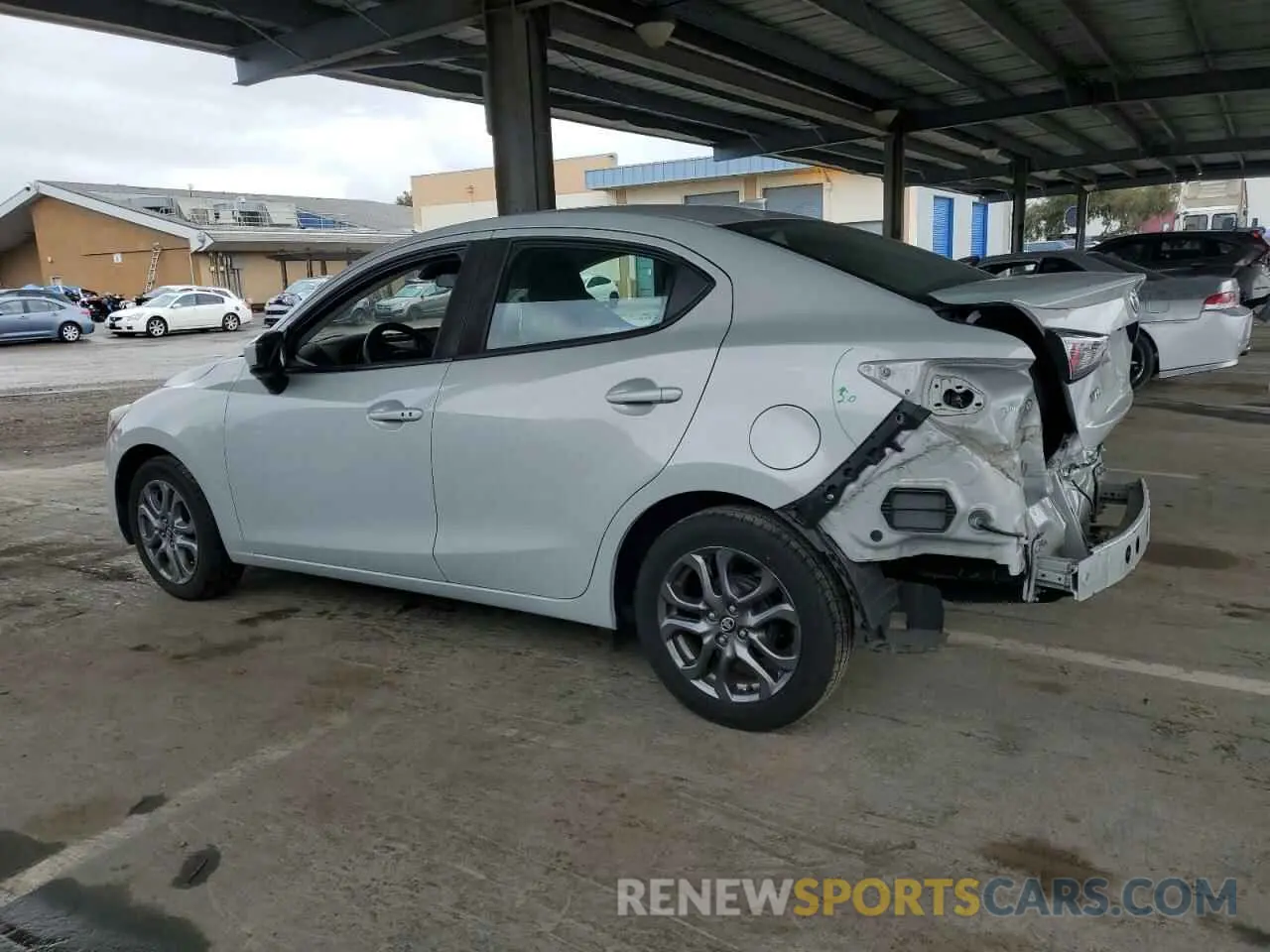 2 Photograph of a damaged car 3MYDLBYV2KY504919 TOYOTA YARIS 2019