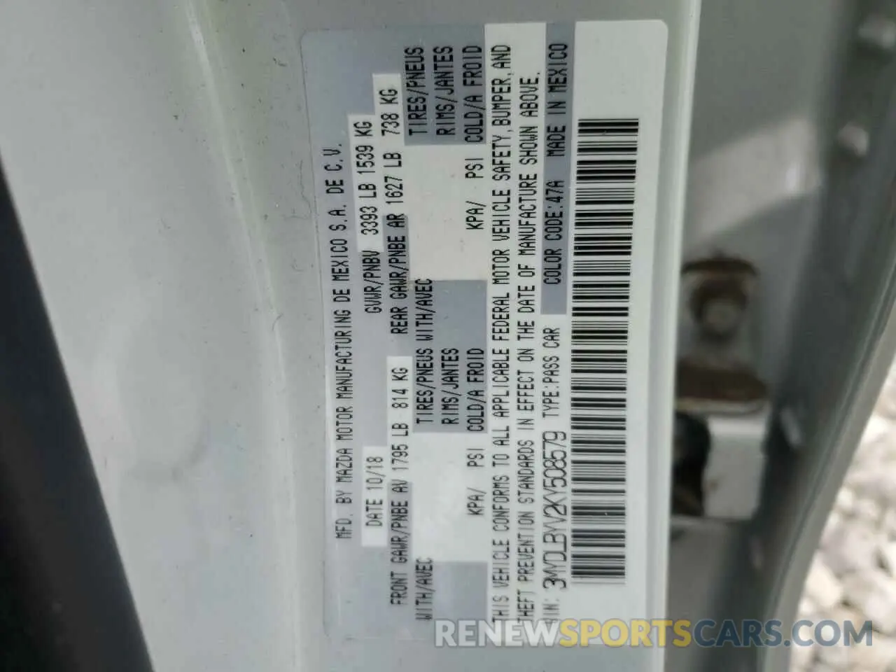 12 Фотография поврежденного автомобиля 3MYDLBYV2KY508579 TOYOTA YARIS 2019