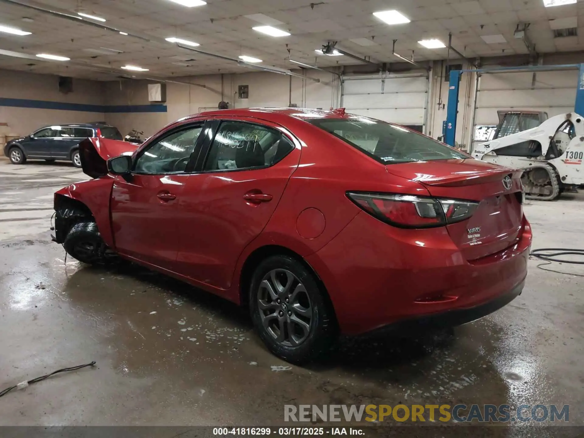 3 Photograph of a damaged car 3MYDLBYV2KY509893 TOYOTA YARIS 2019