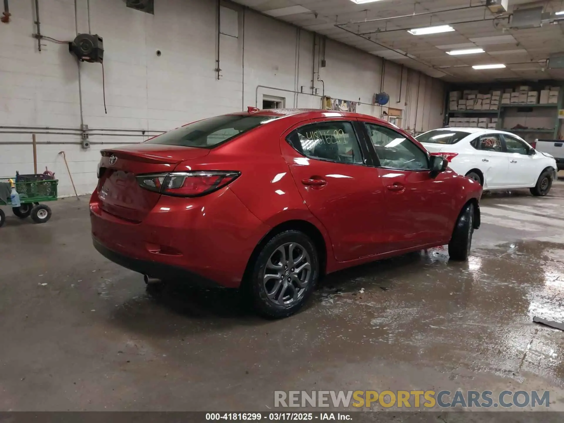 4 Photograph of a damaged car 3MYDLBYV2KY509893 TOYOTA YARIS 2019
