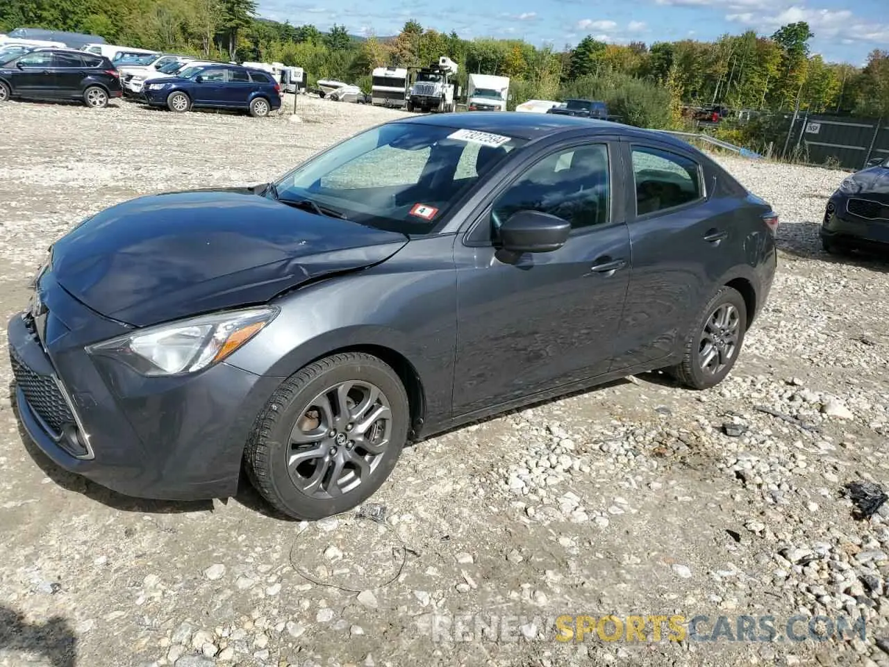 1 Фотография поврежденного автомобиля 3MYDLBYV2KY519663 TOYOTA YARIS 2019