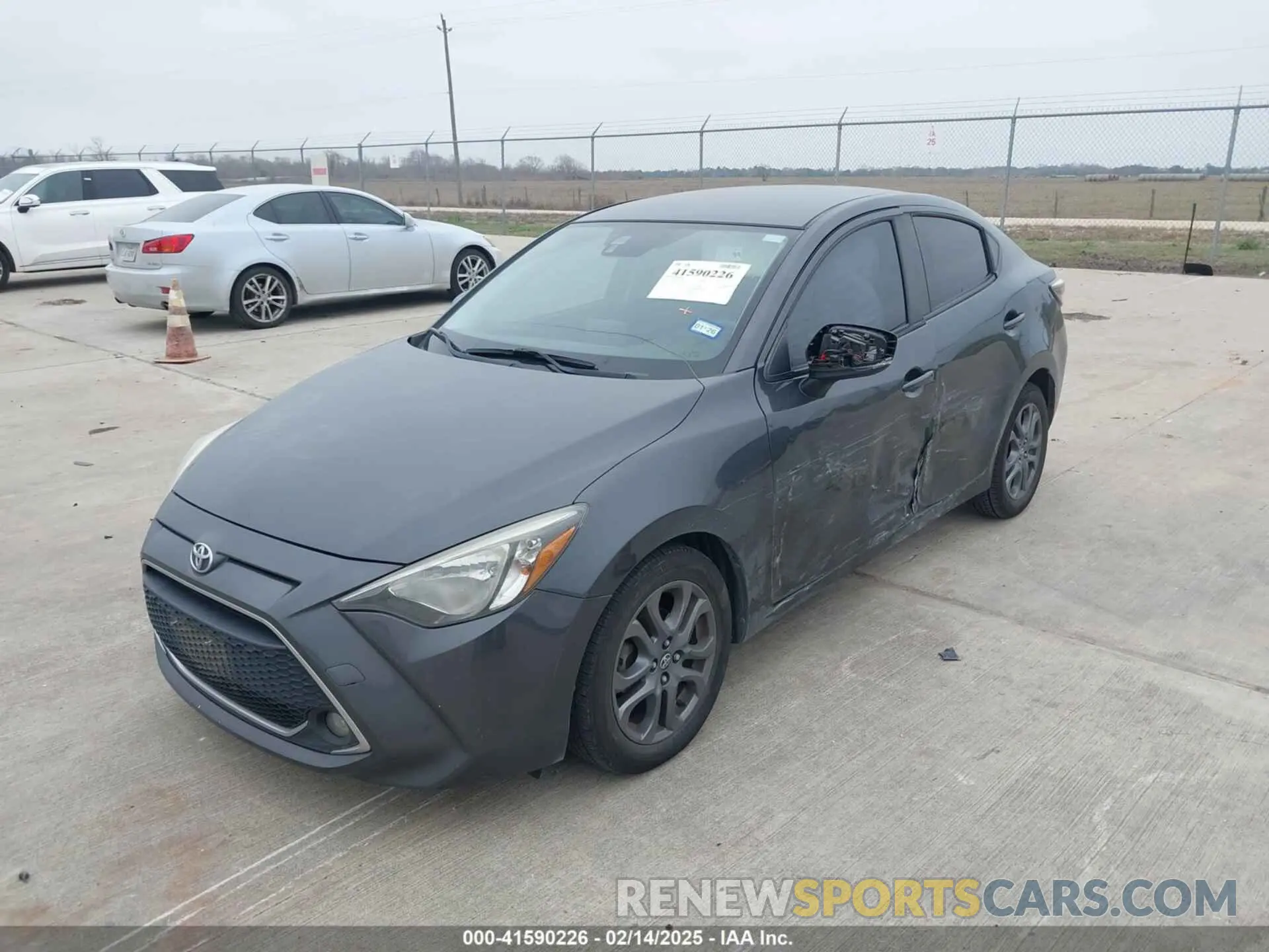 2 Фотография поврежденного автомобиля 3MYDLBYV2KY520151 TOYOTA YARIS 2019