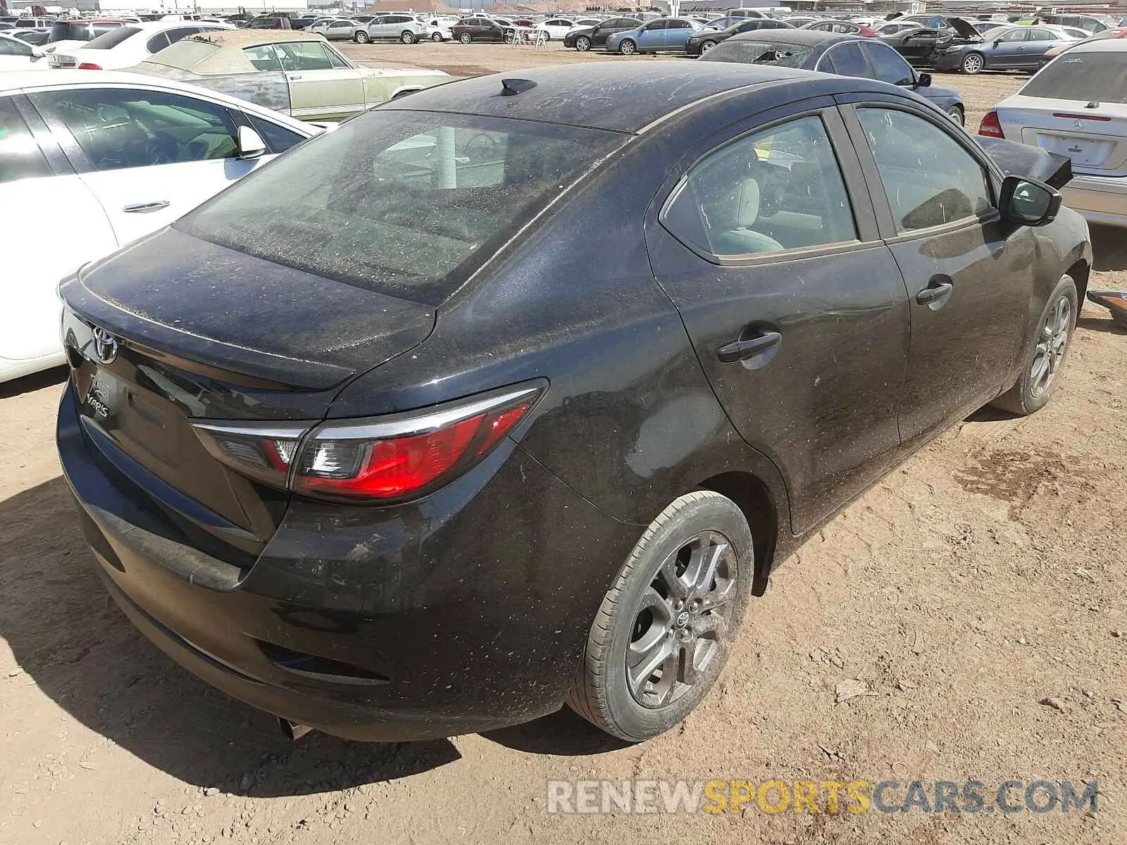 4 Photograph of a damaged car 3MYDLBYV2KY524474 TOYOTA YARIS 2019