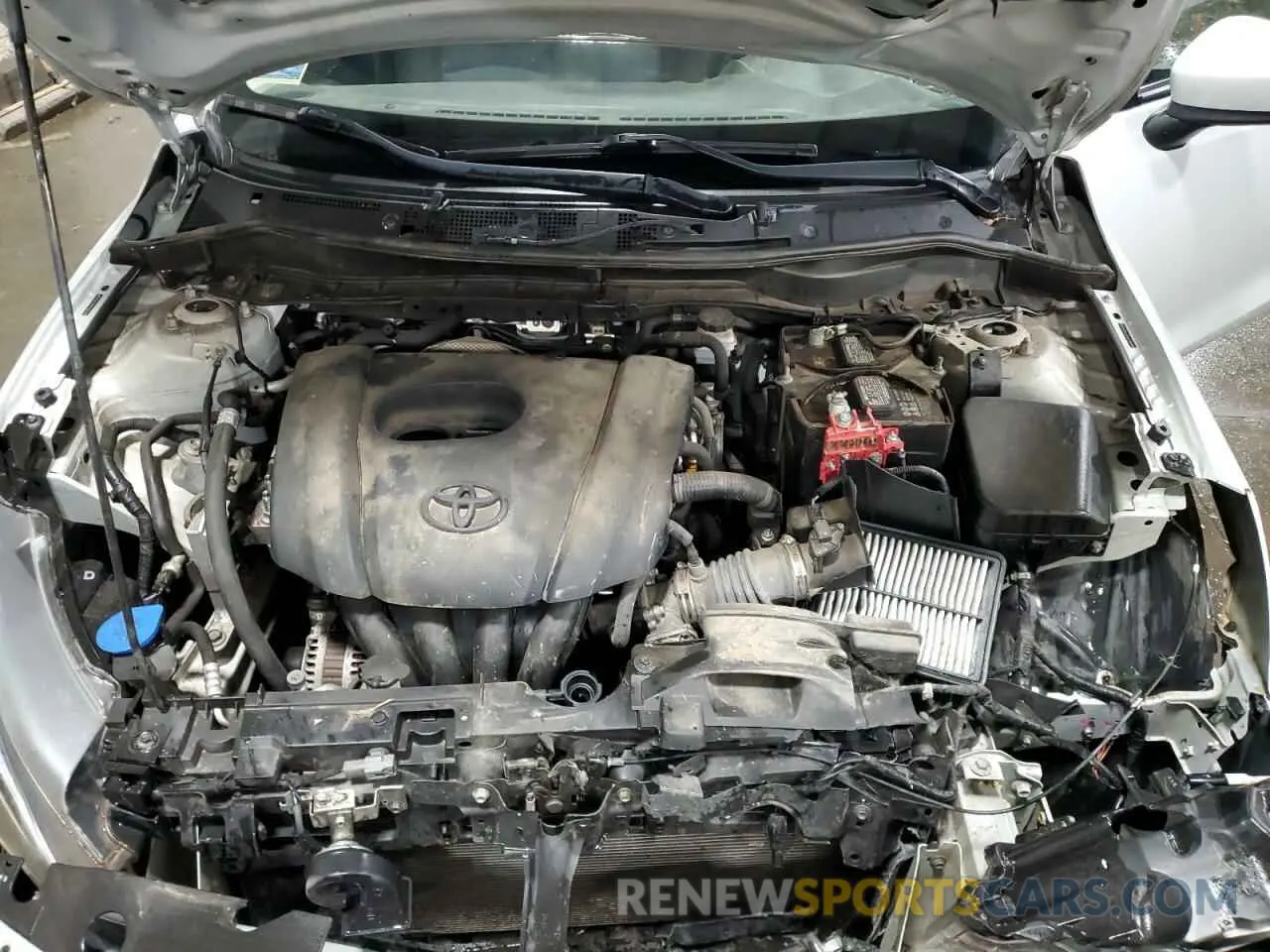 11 Фотография поврежденного автомобиля 3MYDLBYV2KY525768 TOYOTA YARIS 2019