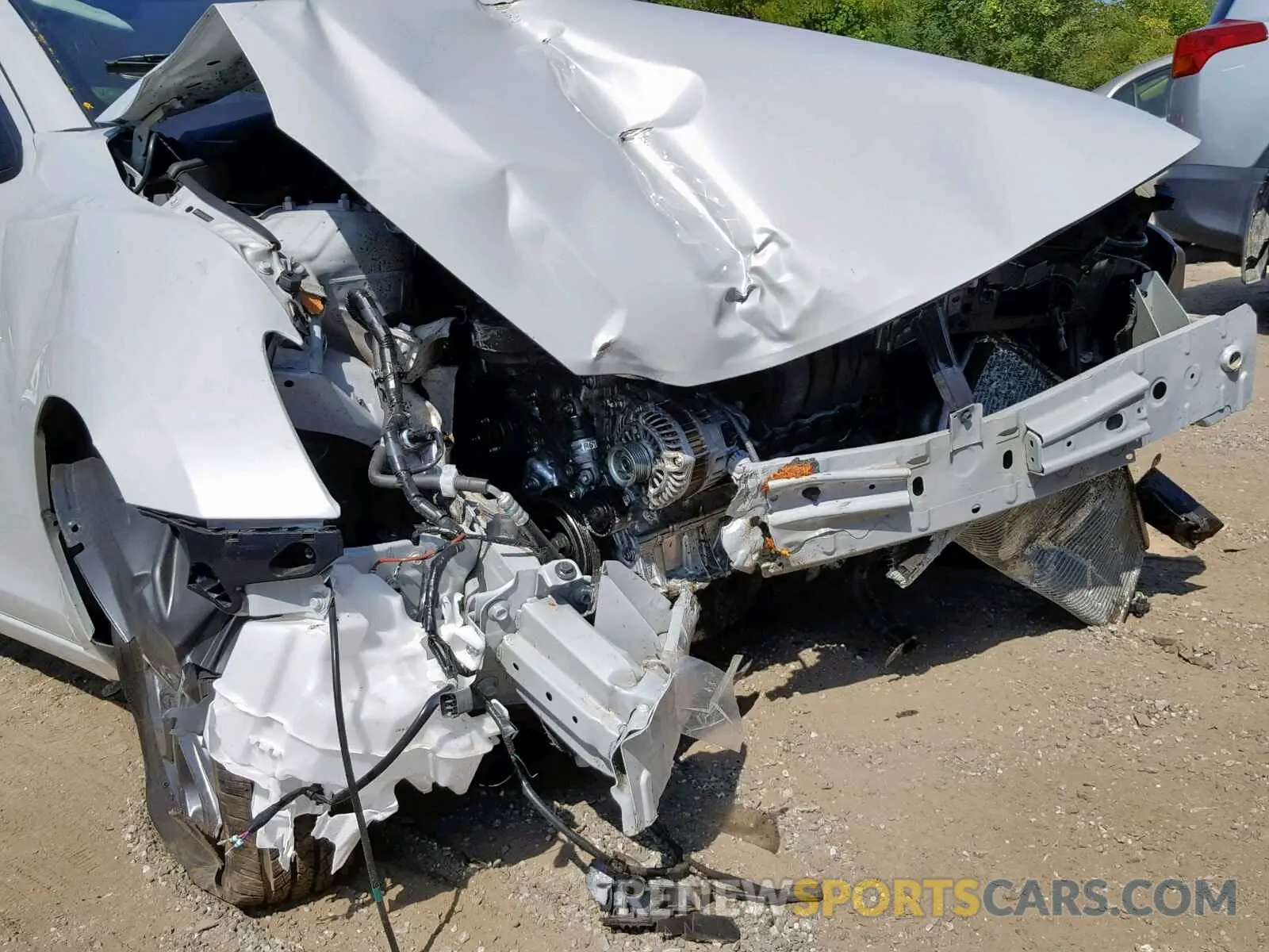 9 Photograph of a damaged car 3MYDLBYV3KY503746 TOYOTA YARIS 2019