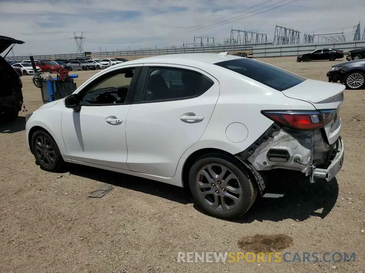 2 Photograph of a damaged car 3MYDLBYV3KY509238 TOYOTA YARIS 2019