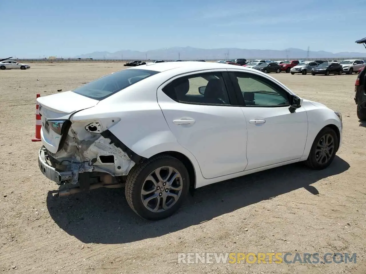 3 Photograph of a damaged car 3MYDLBYV3KY509238 TOYOTA YARIS 2019