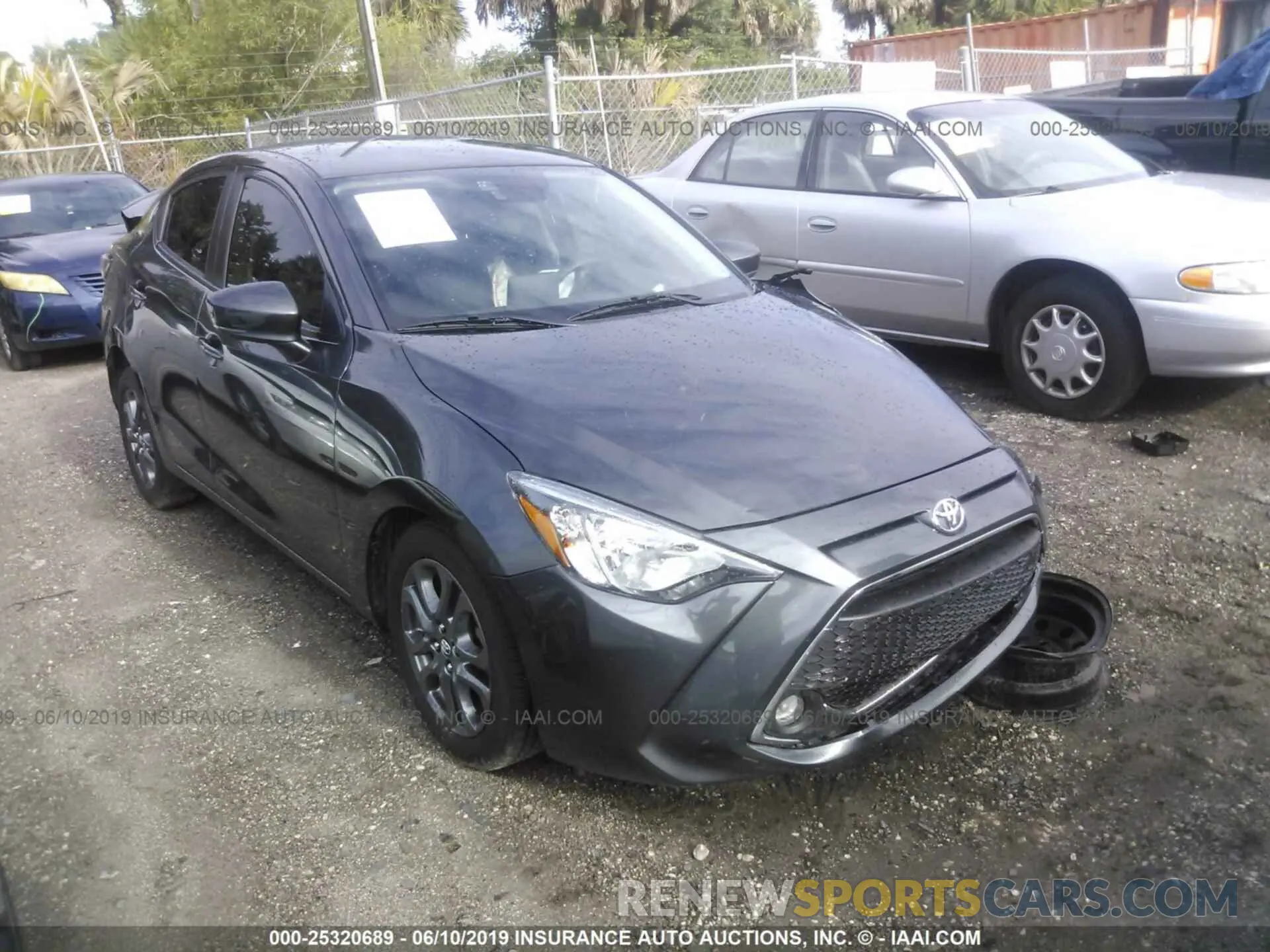 1 Photograph of a damaged car 3MYDLBYV3KY509322 TOYOTA YARIS 2019