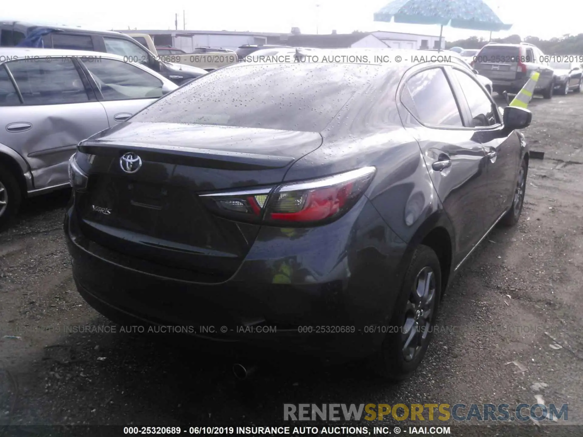 4 Photograph of a damaged car 3MYDLBYV3KY509322 TOYOTA YARIS 2019